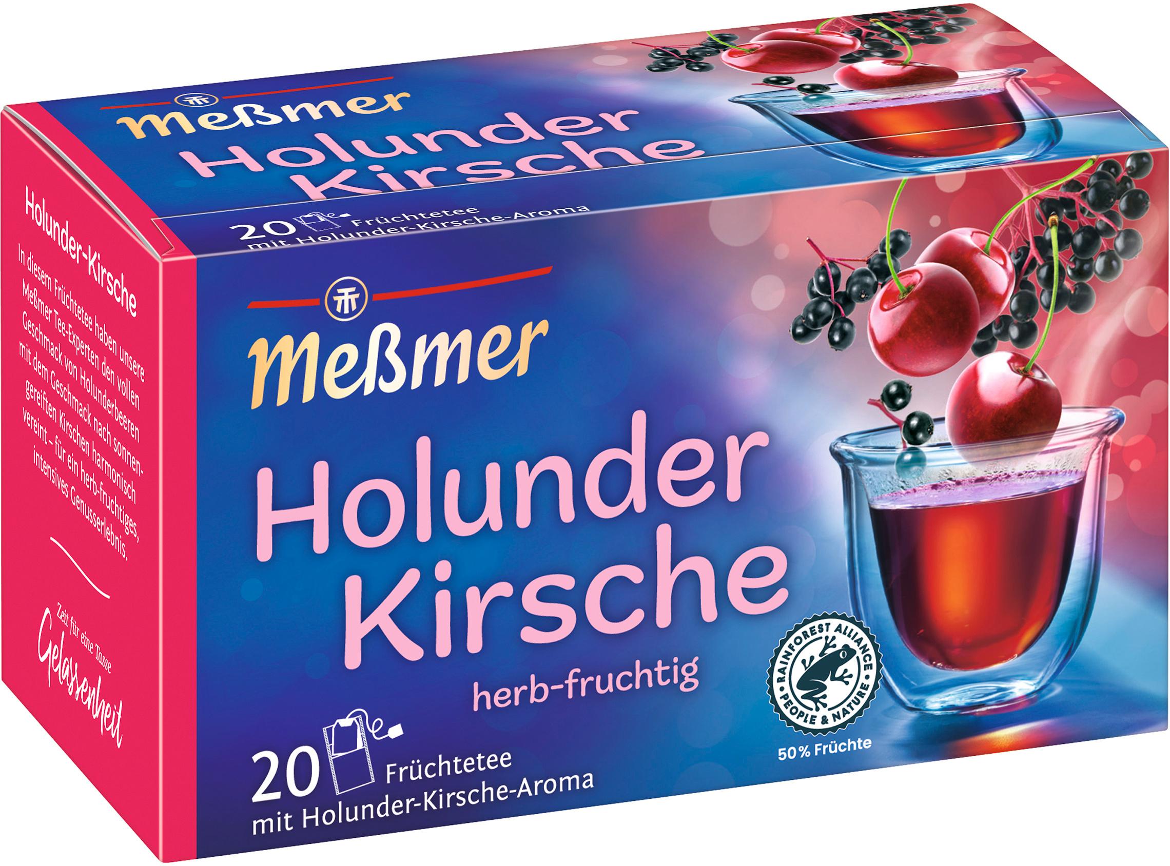 Meßmer Fruechtetee Holunder-Kirsche