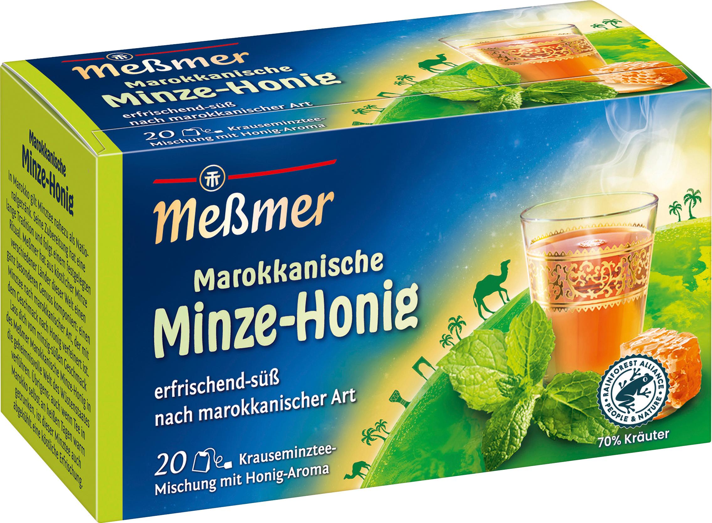 Meßmer Ländertee Marokkanische Minze-Honig