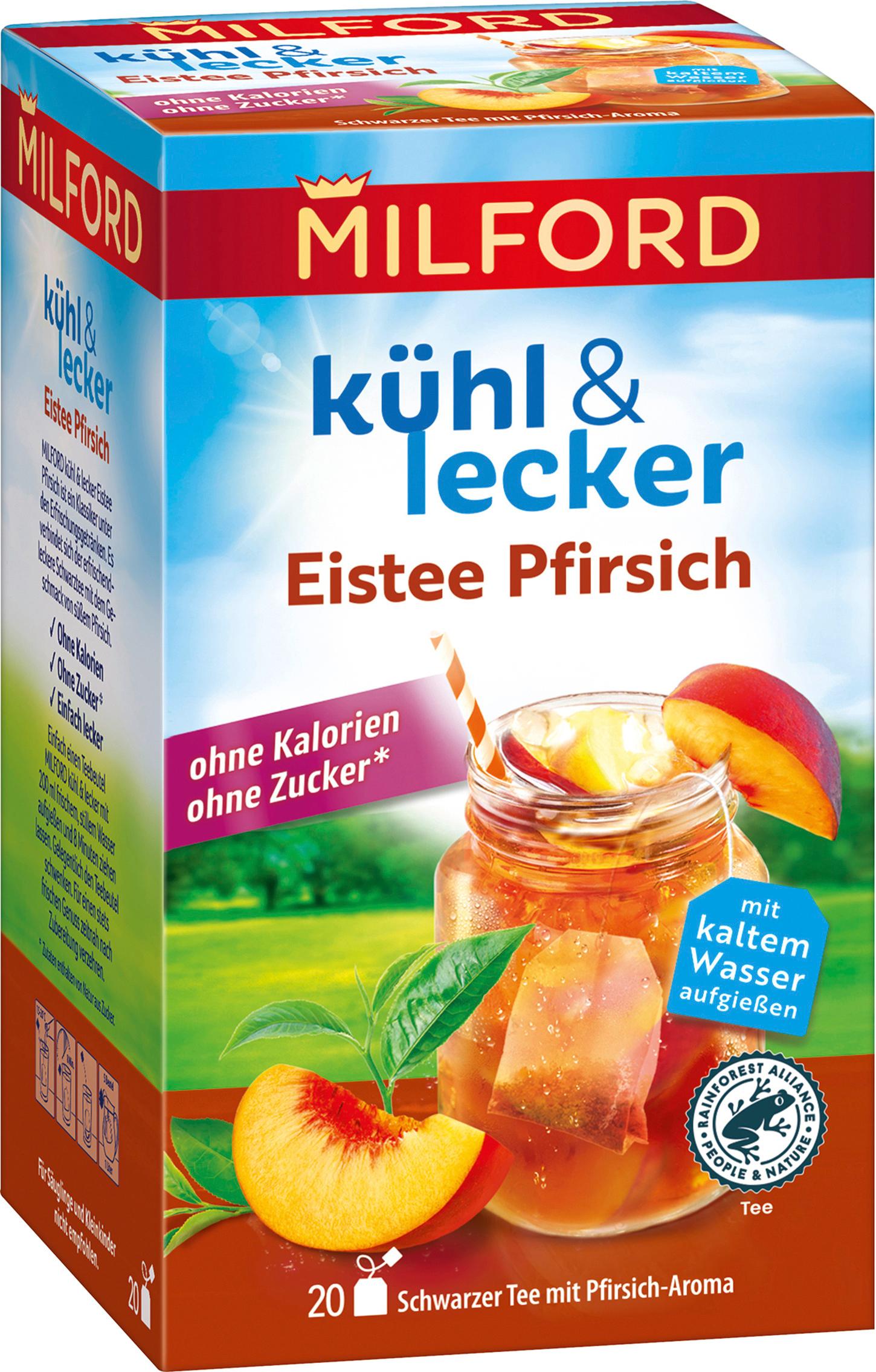 Milford kühl&lecker Eistee Pfirsich