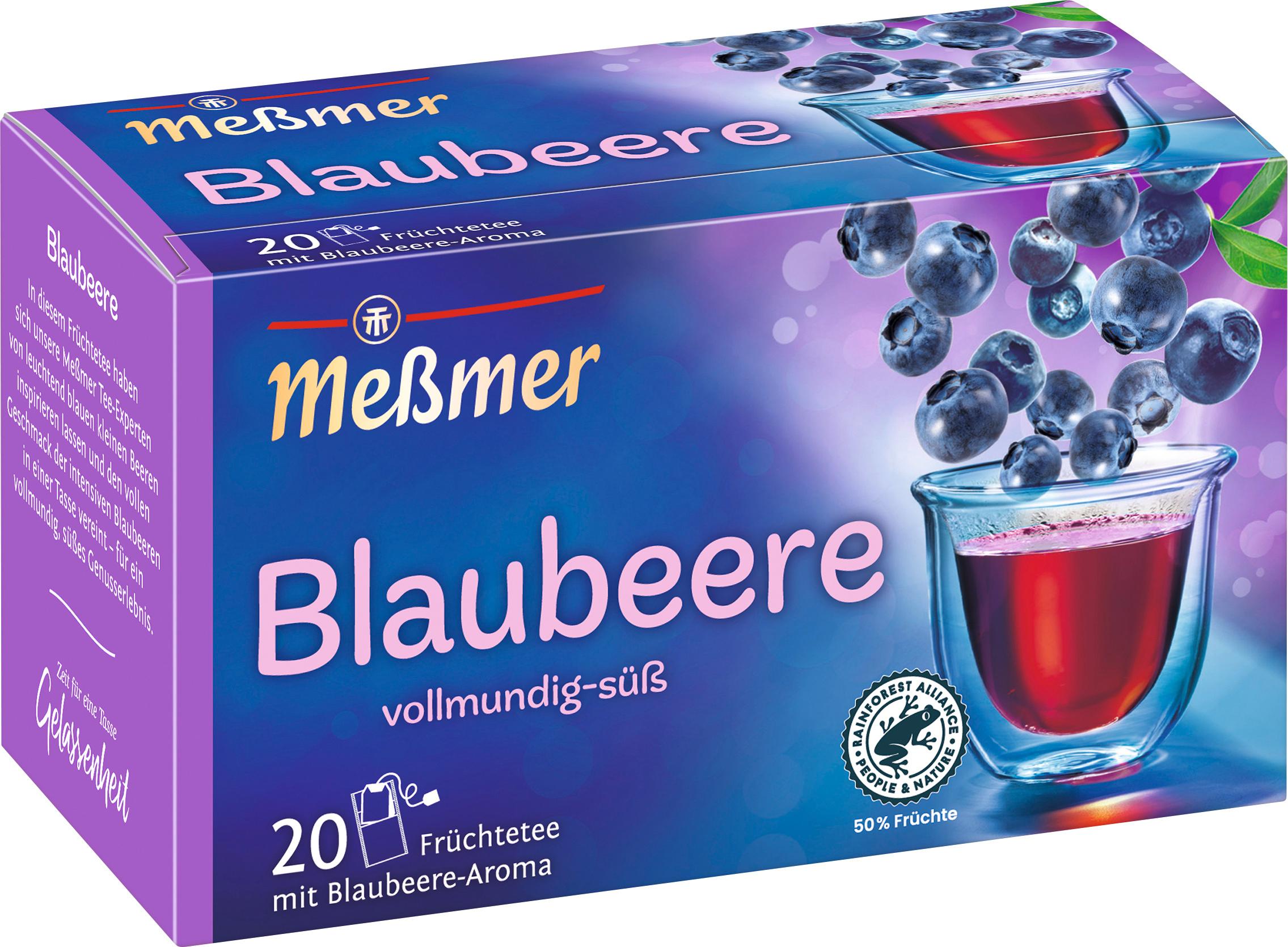 Meßmer Früchtetee Blaubeere
