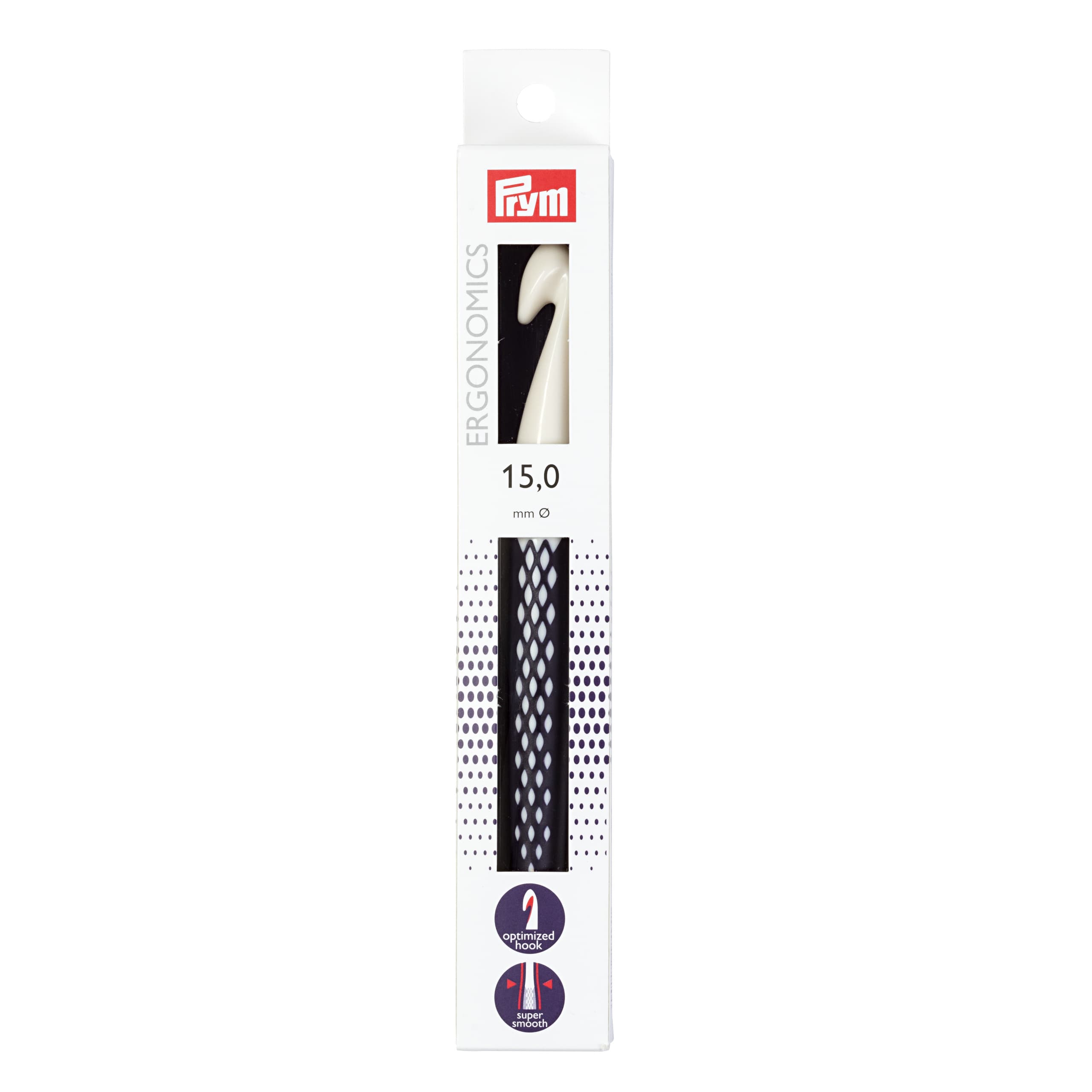 Produktbild Prym Wollhäkelnadel Ergonomics Stärke 15 3 von 3
