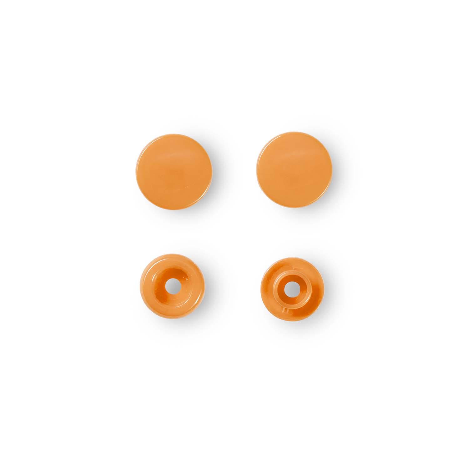 Produktbild Prym nähfreie Druckknöpfe Color Snaps rund 12,4 mm orange 2 von 2
