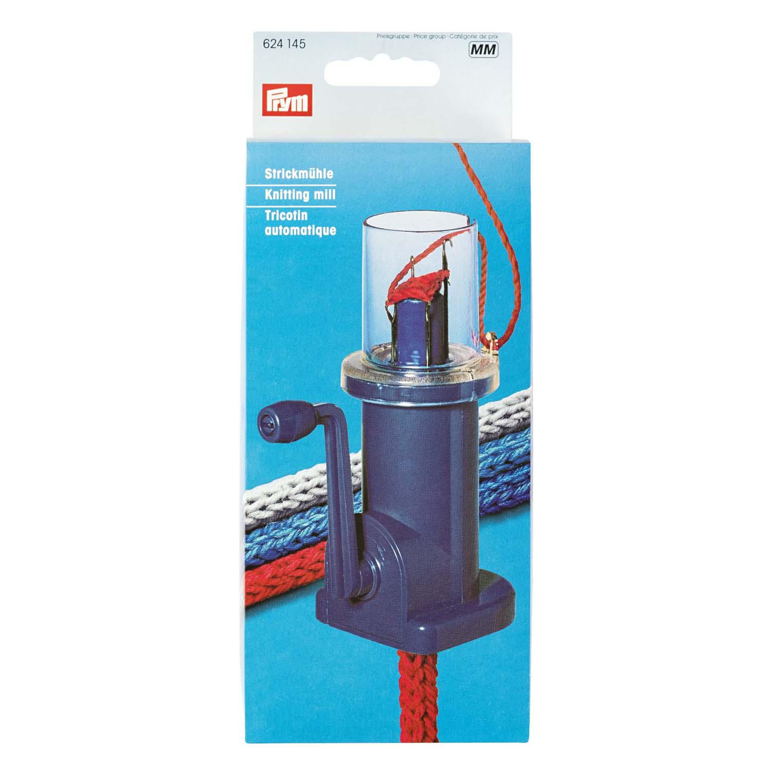 Strickmühle Mini pflaumenblau
