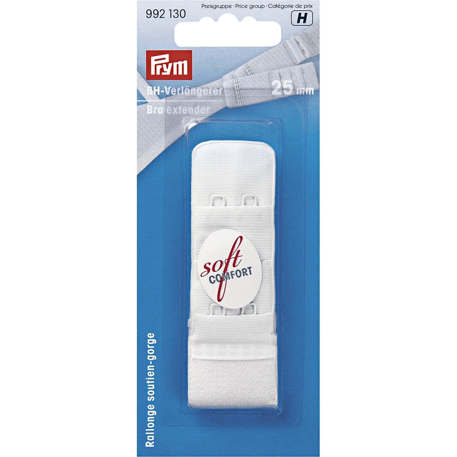 Prym BH-Verlängerer zum Einhängen 25 mm weiß