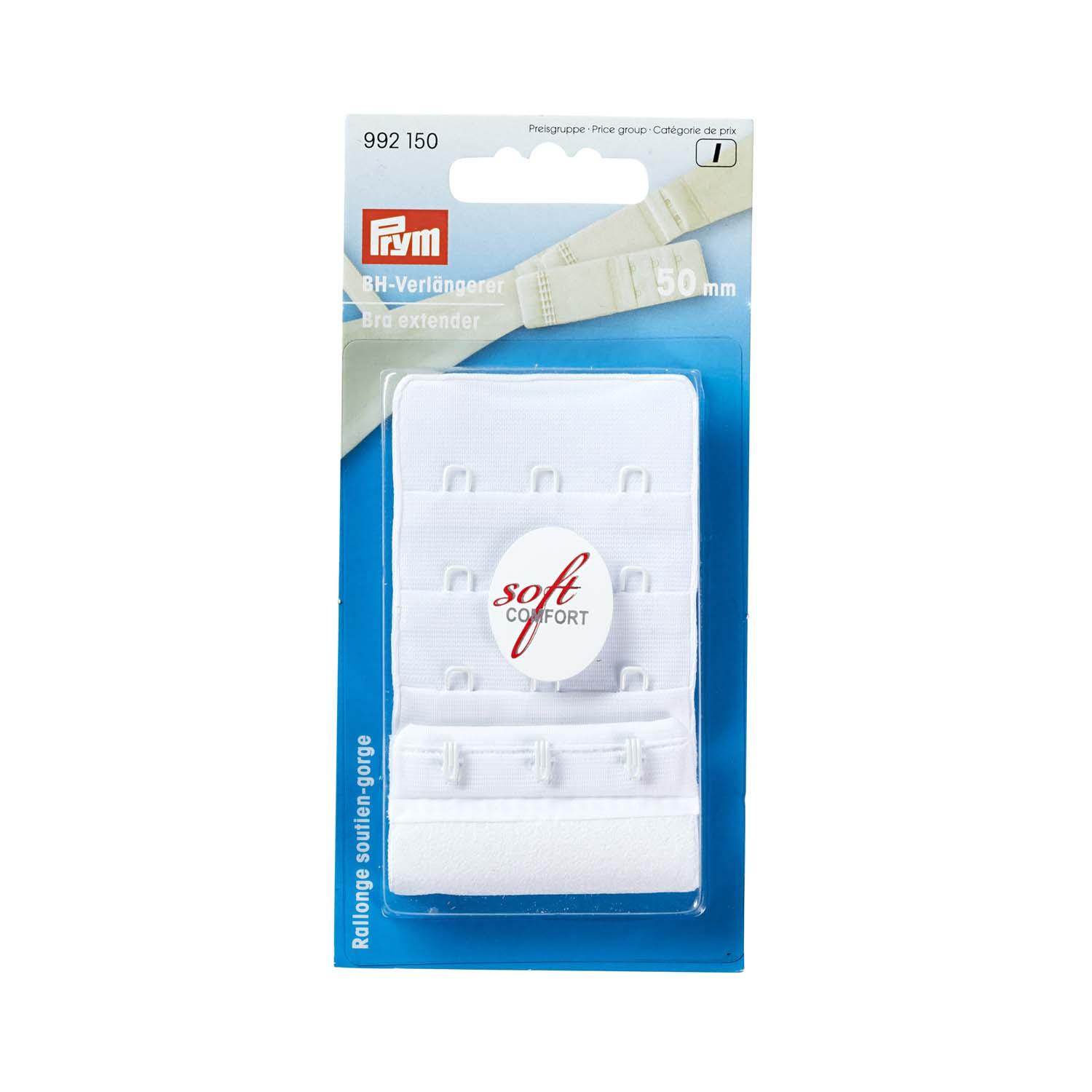 Prym BH-Verlängerer zum Einhängen 52 mm weiß