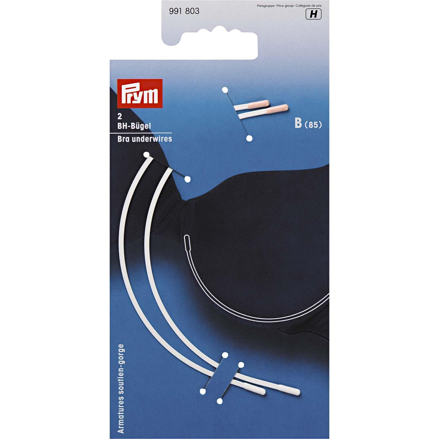Prym BH-Bügel Gr. 85 weiß
