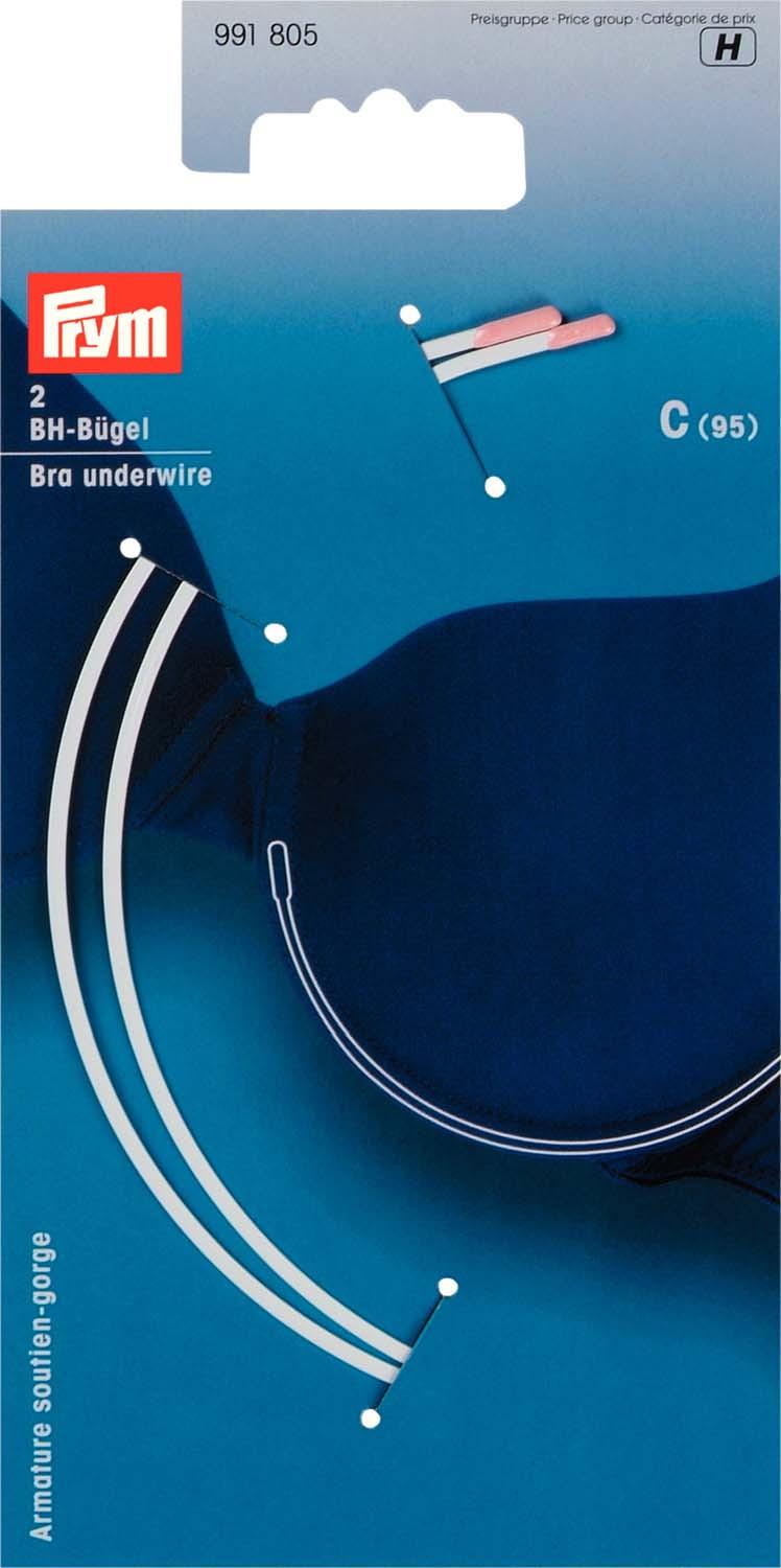 Prym BH-Bügel Gr. 95 weiß