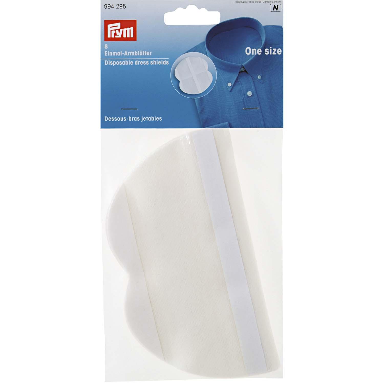 Prym Einmal-Armblätter weiß