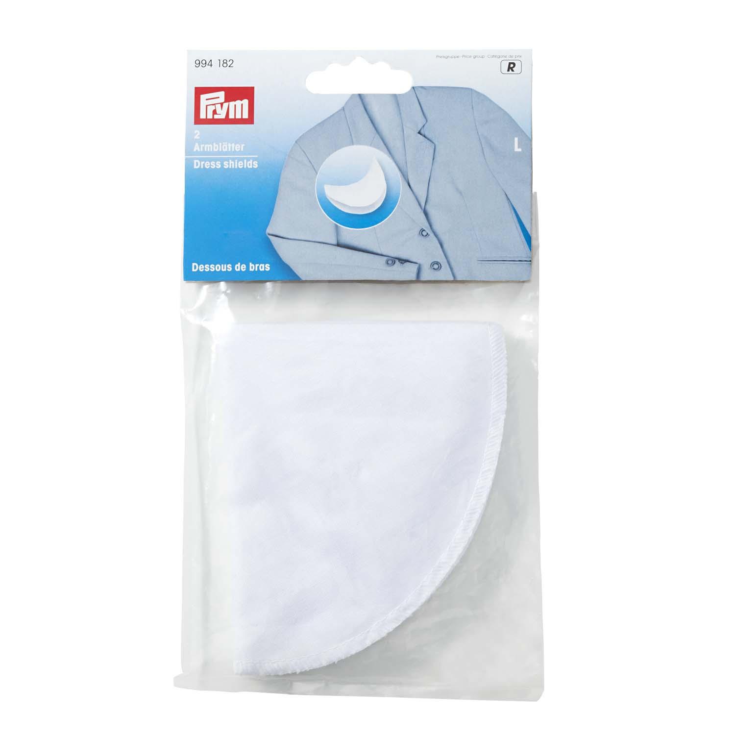 Prym Armblätter L weiß
