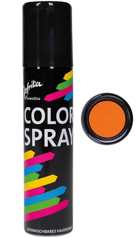 Jofrika - 706109 - Color Spray orange, auswaschbares Haarspray