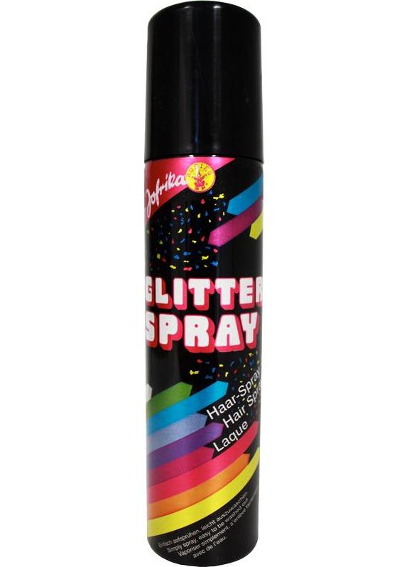 Jofrika - Glitter Haarspray, Rot