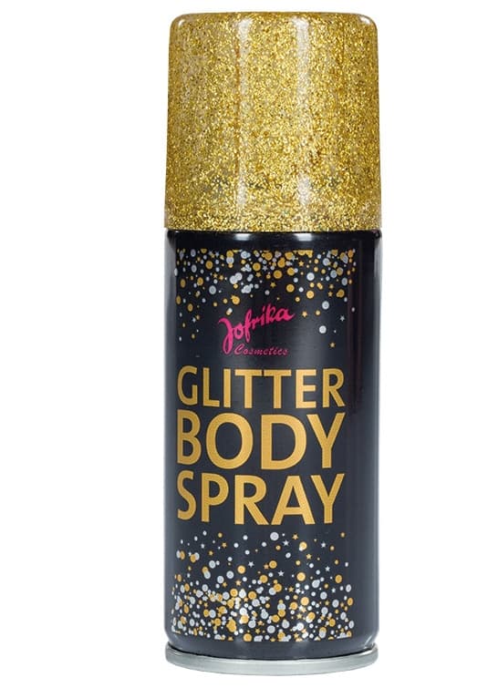 Jofrika - 706751 - Glitter Bodyspray 100ml, gold