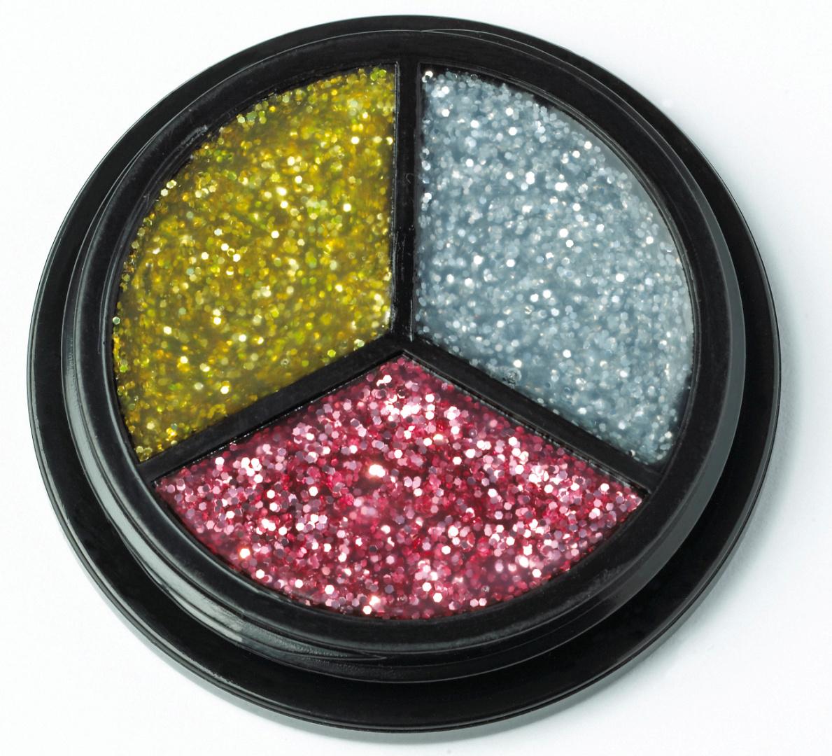 Jofrika - Glitter Trio, Silber, Gold, Pink