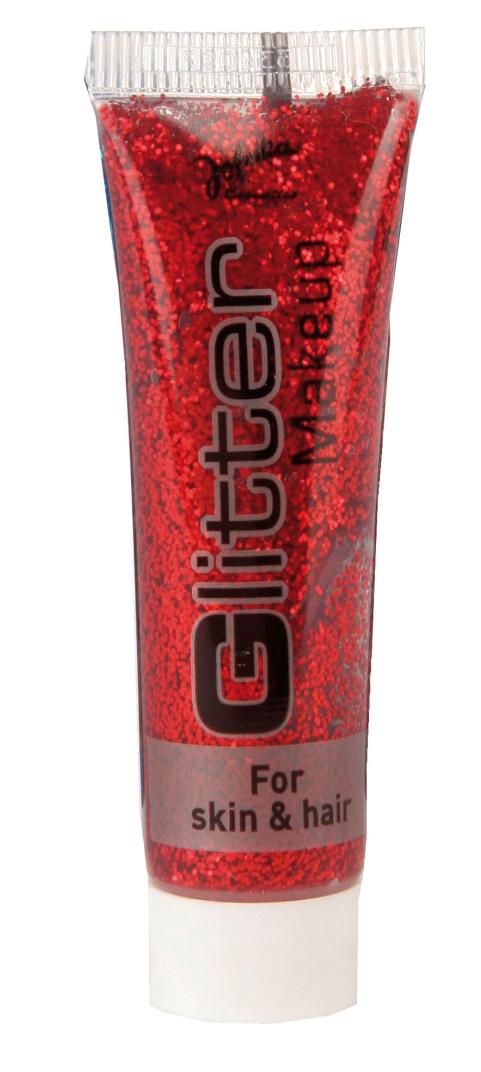 Jofrika - Glitter Makeup, Rot