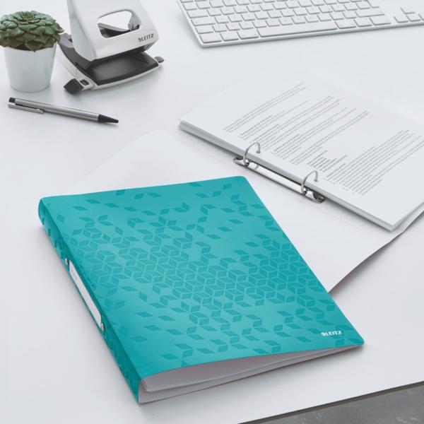 Produktbild LEITZ Ringbuch Wow eisblau 4 von 4
