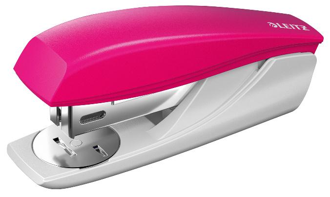 LEITZ NeXXt Kleines Büroheftgerät, 25 Blatt, pink