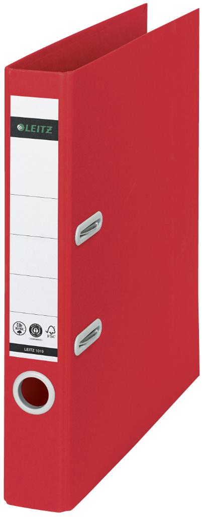 LEITZ Qualitäts-Ordner Recycle A4 schmal rot