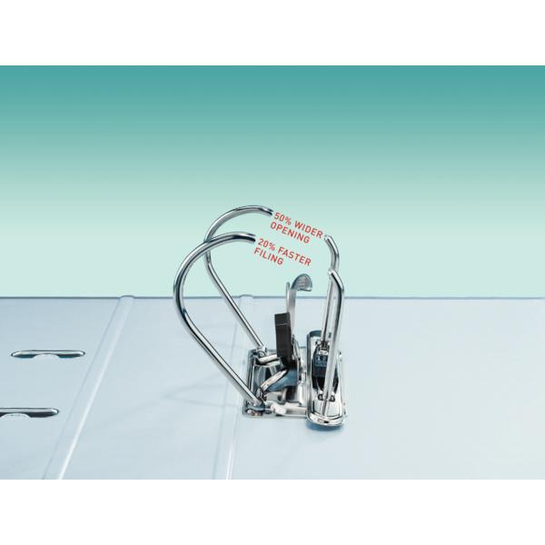 Produktbild LEITZ Ordner Plastik A4 blau, breit 7 von 9