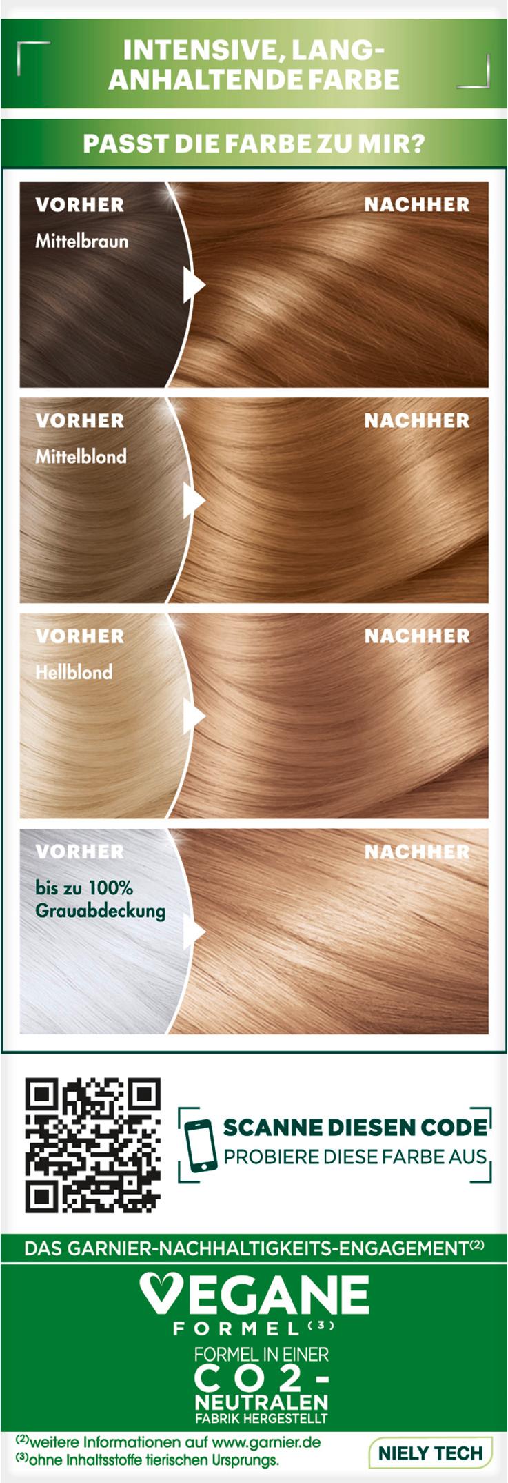 Produktbild Garnier Nutrisse Ultra Creme Dauerhafte Pflege-Haarfarbe 8 von 11