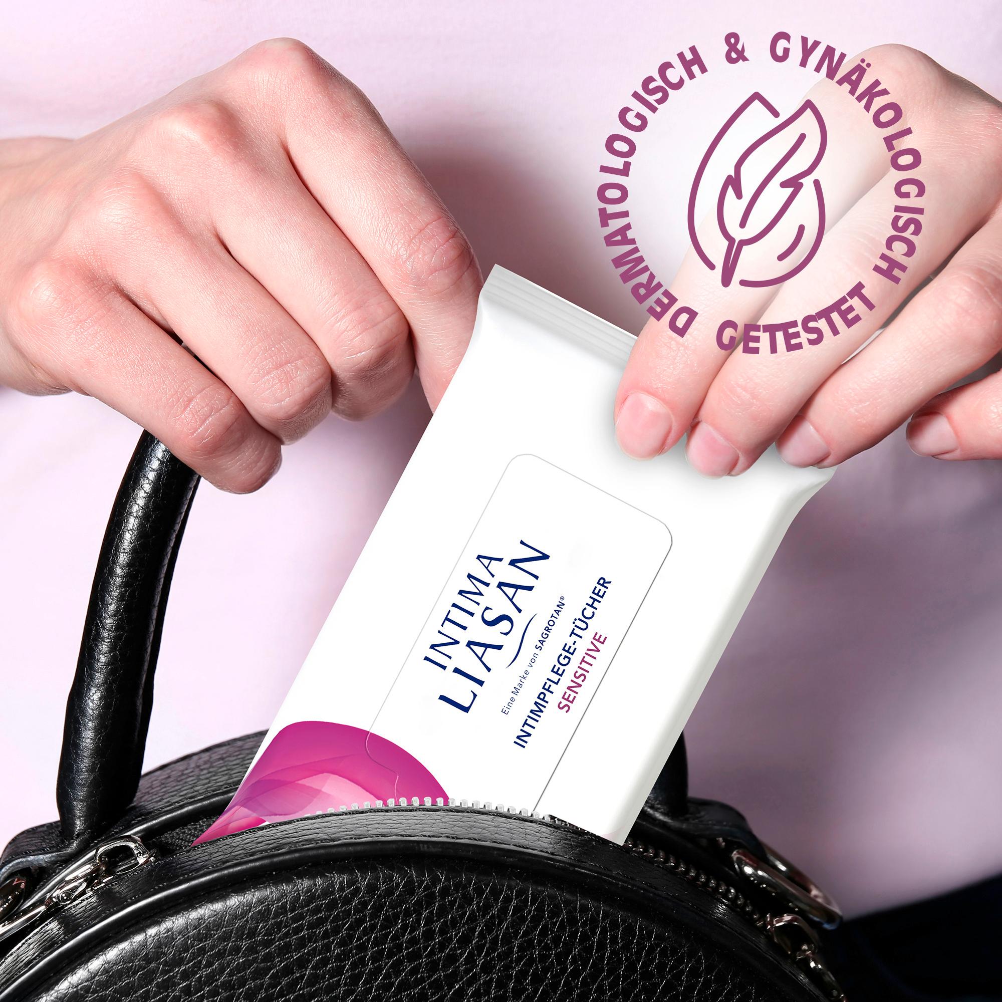 Produktbild Intima Liasan - Intimpflege-Tücher sensitive 5 von 6