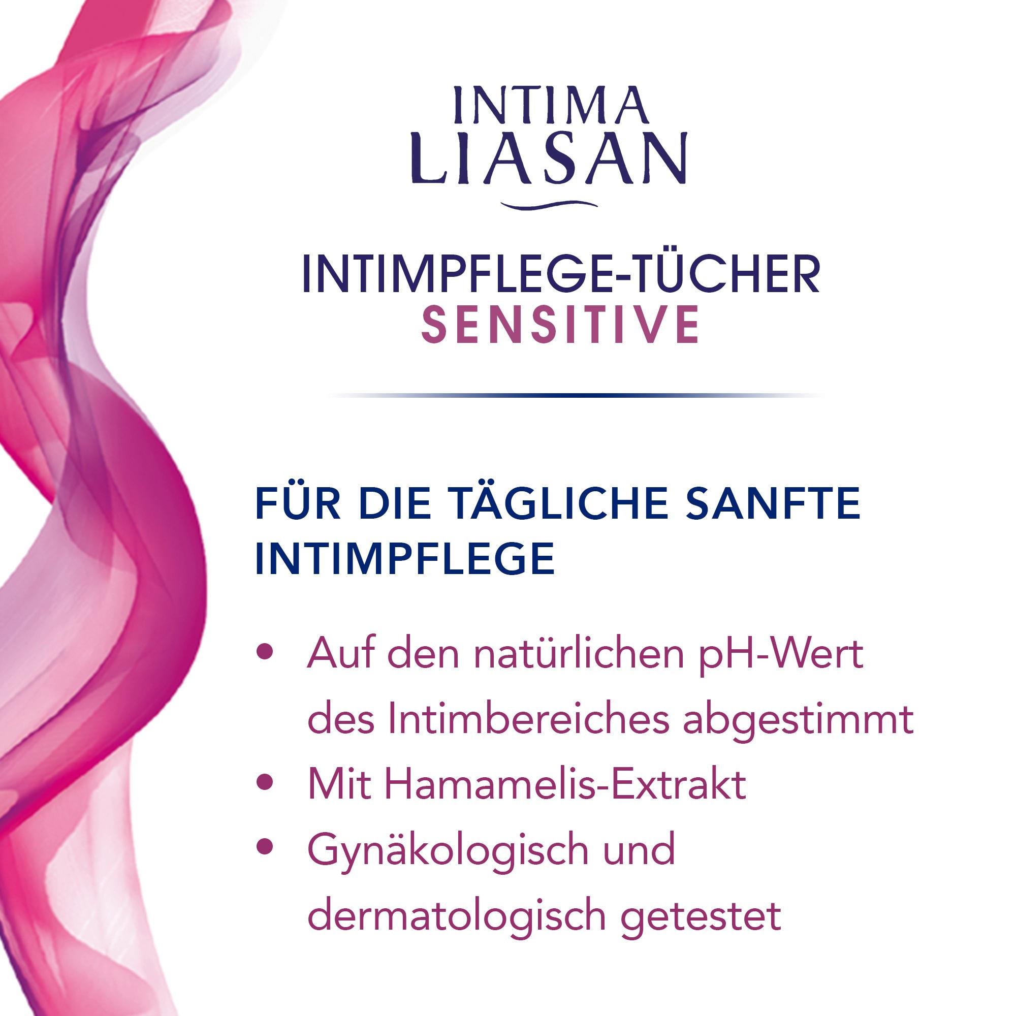 Produktbild Intima Liasan - Intimpflege-Tücher sensitive 4 von 6