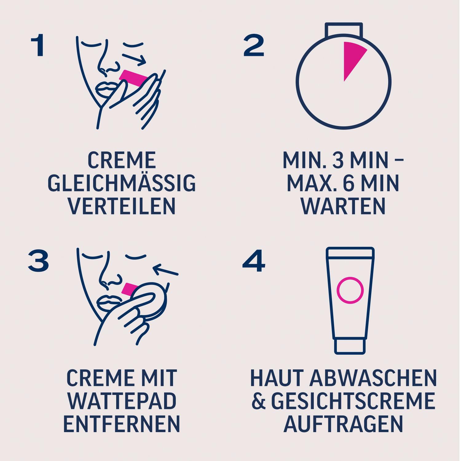 Produktbild Veet PURE Gesicht Haarentfernungs-Creme Set 3 von 10