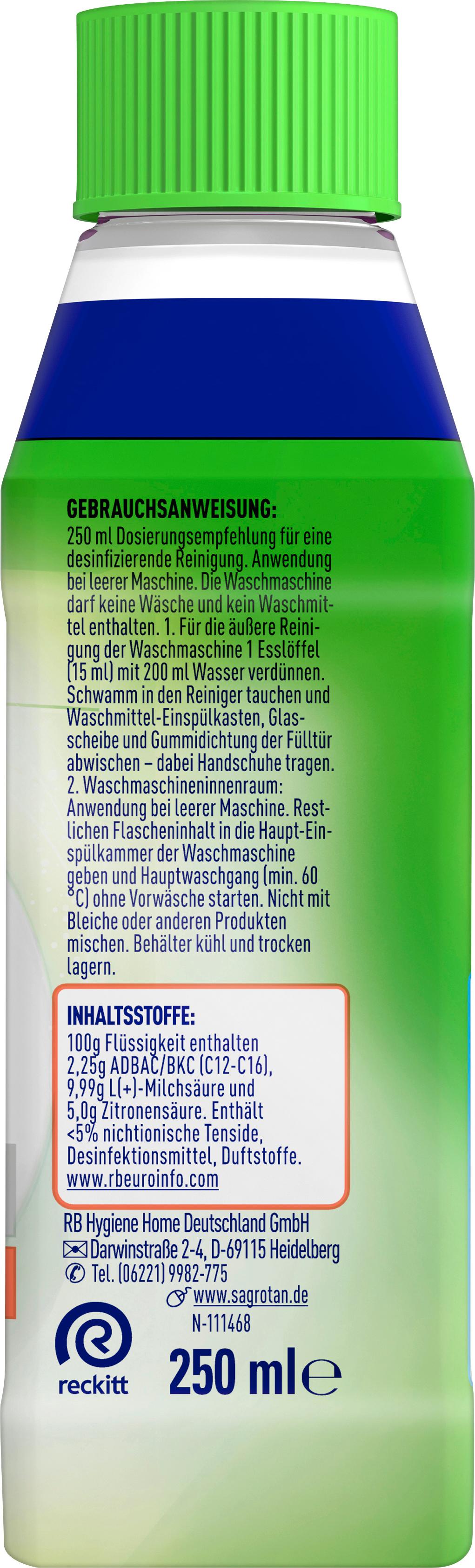 Produktbild Sagrotan Waschmaschinen Hygiene-Reiniger 3 von 4