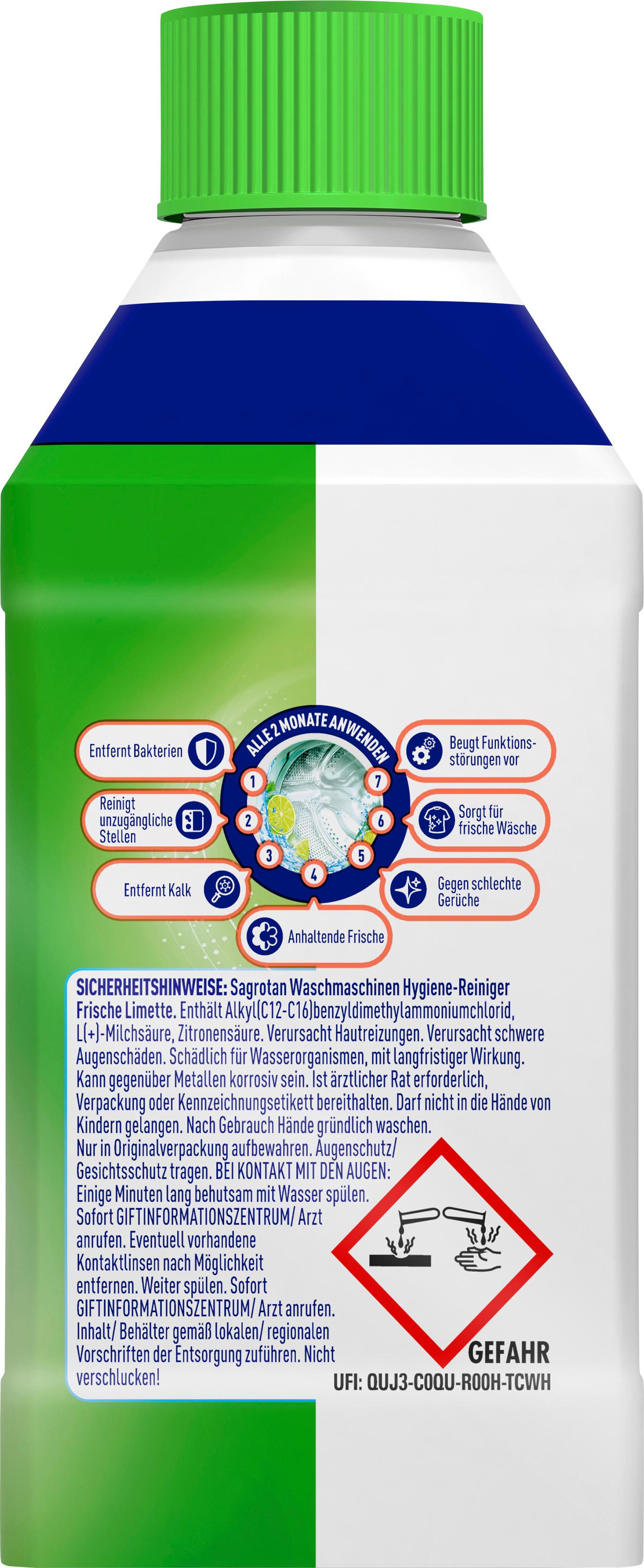 Produktbild Sagrotan Waschmaschinen Hygiene-Reiniger 2 von 4