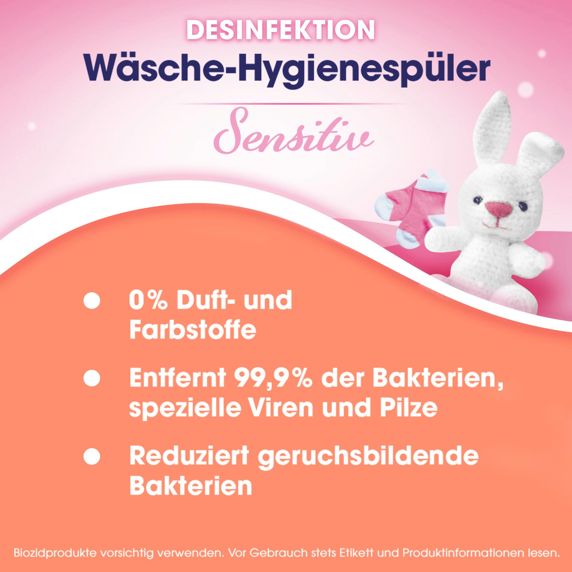 Produktbild SAGROTAN Wäsche-Hygienespüler Sensitiv 4 von 6