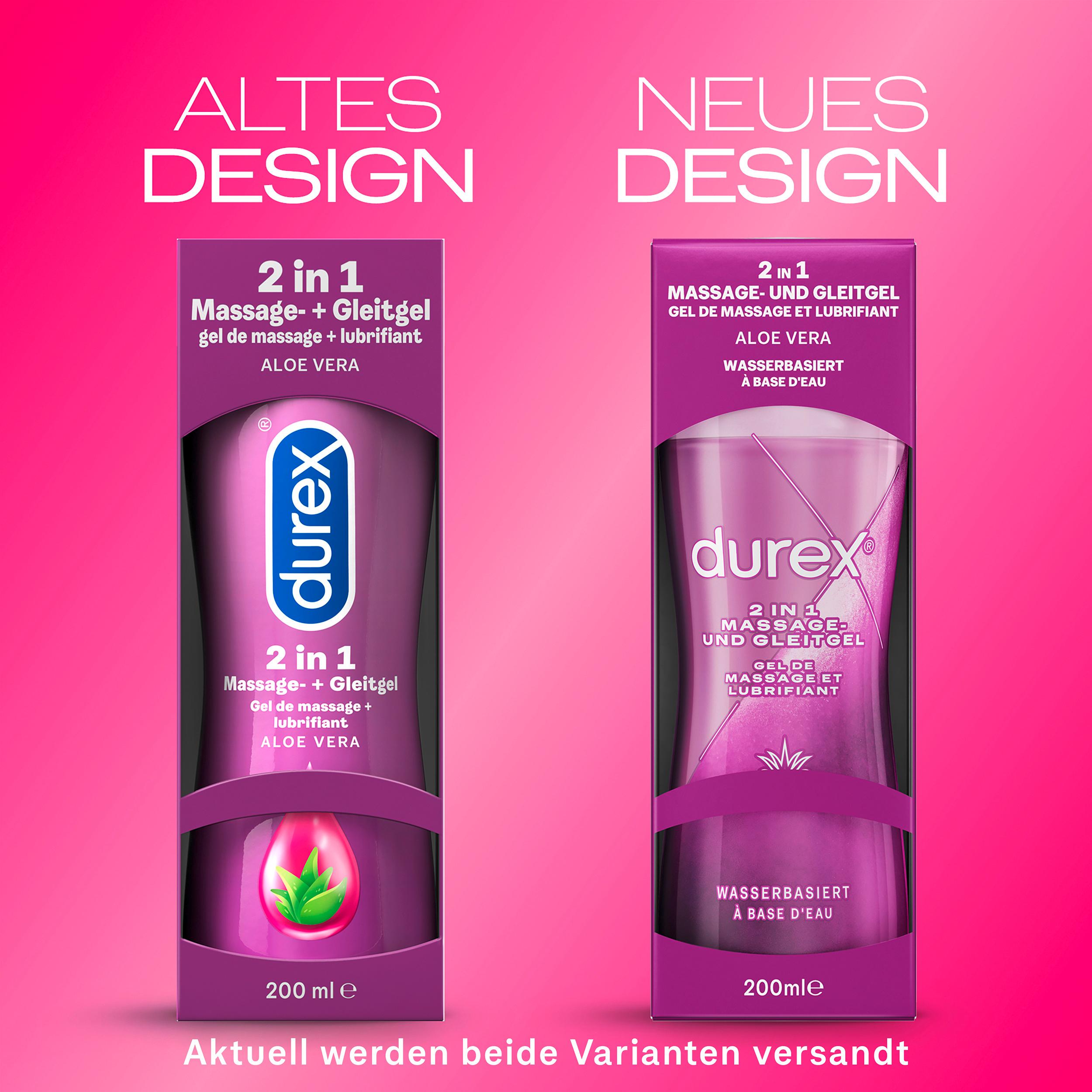 Produktbild Durex 2in1 Massage-&Gleitgel Aloe Vera 5 von 8