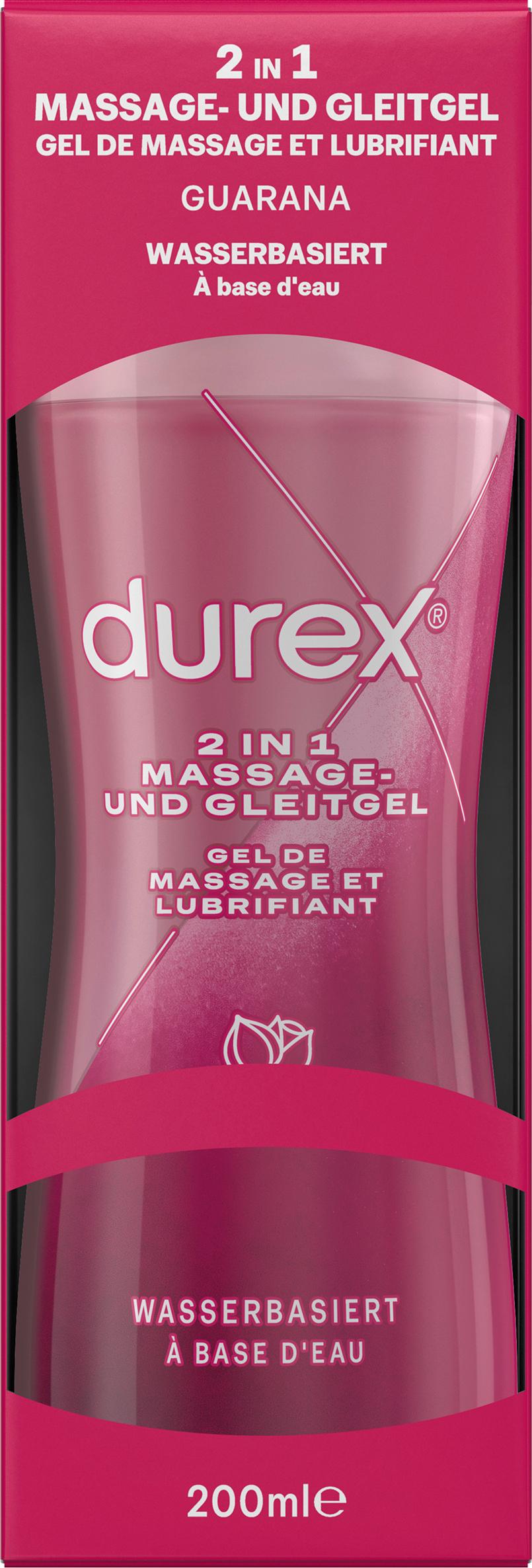 Durex Massage-&Gleitgel 2in1 Guarana