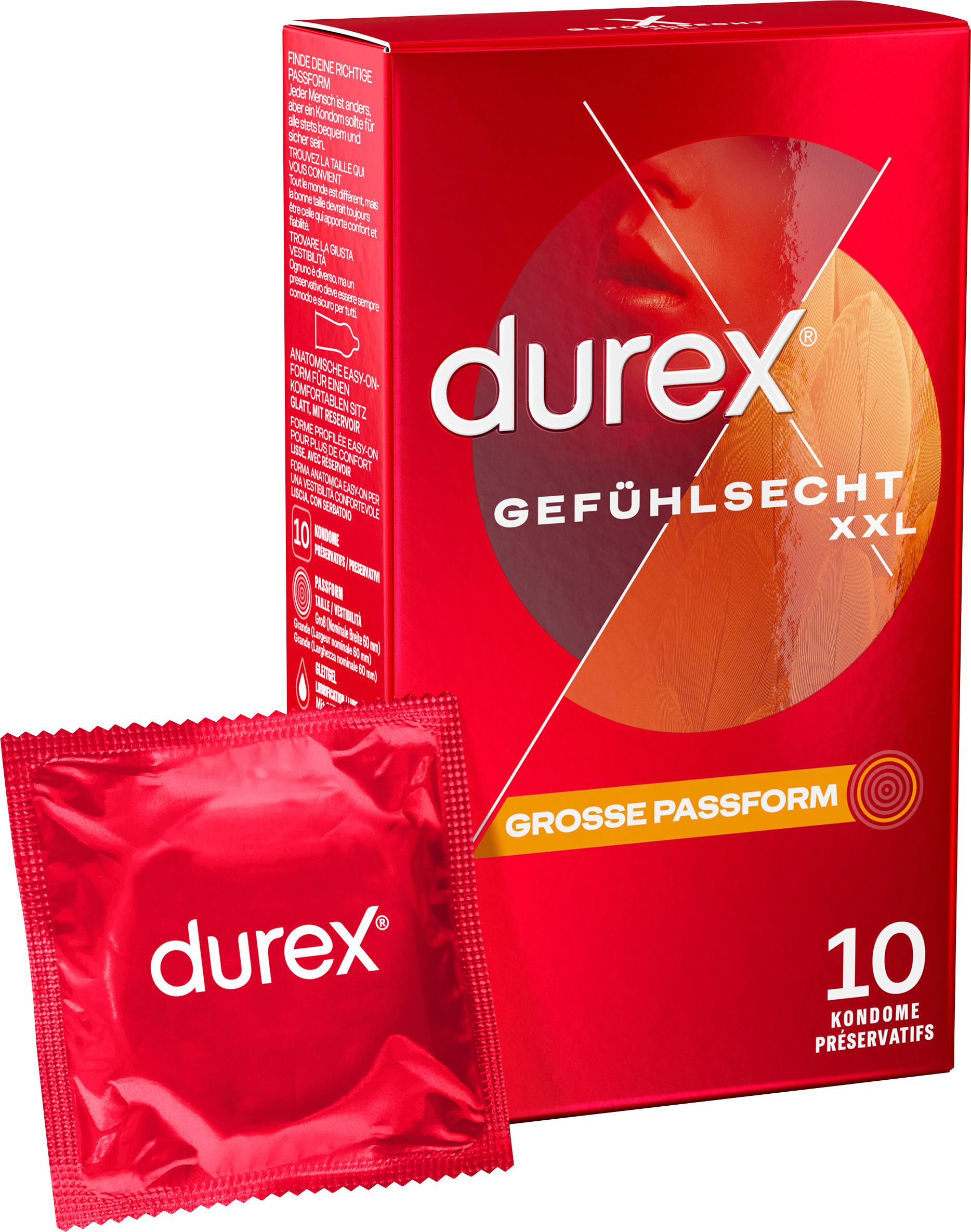 Produktbild Durex Gefühlsecht XXL 10 Stück 22 von 28