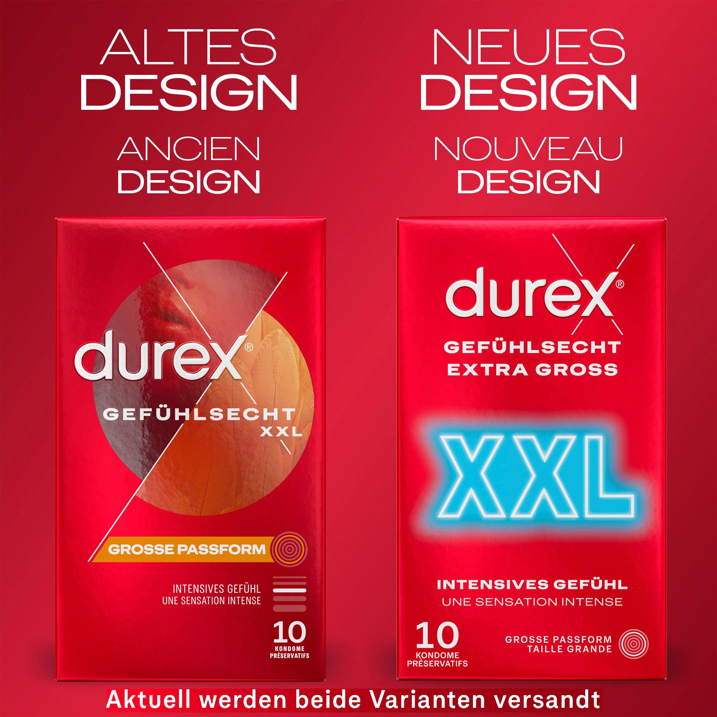 Produktbild Durex Gefühlsecht XXL 10 Stück 9 von 28