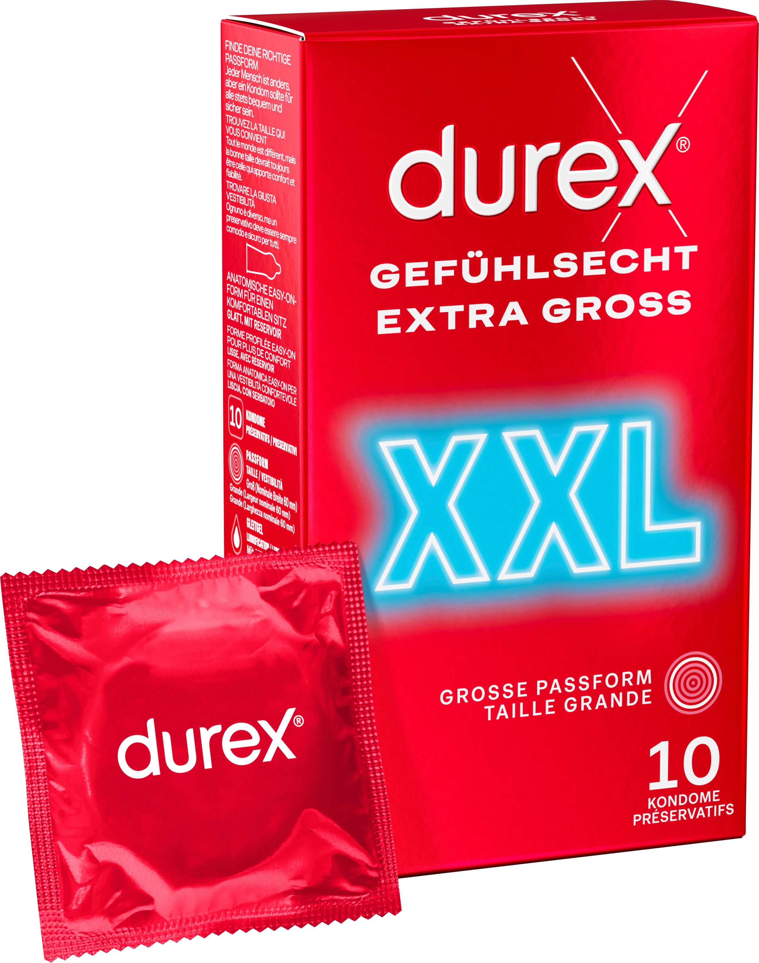 Produktbild Durex Gefühlsecht XXL 10 Stück 18 von 28