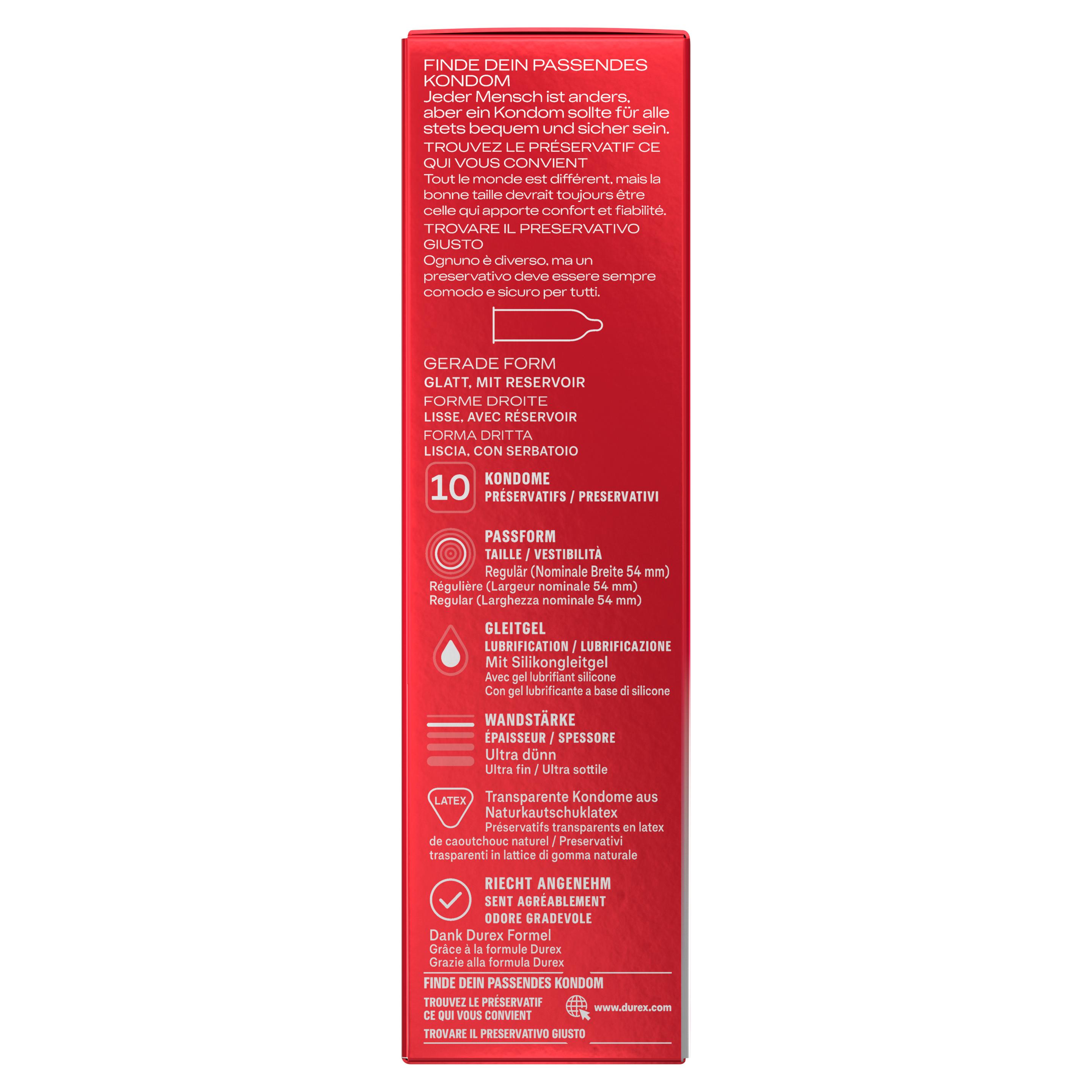 Produktbild Durex Gefühlsecht Ultra Kondome 10er Packung 9 von 20