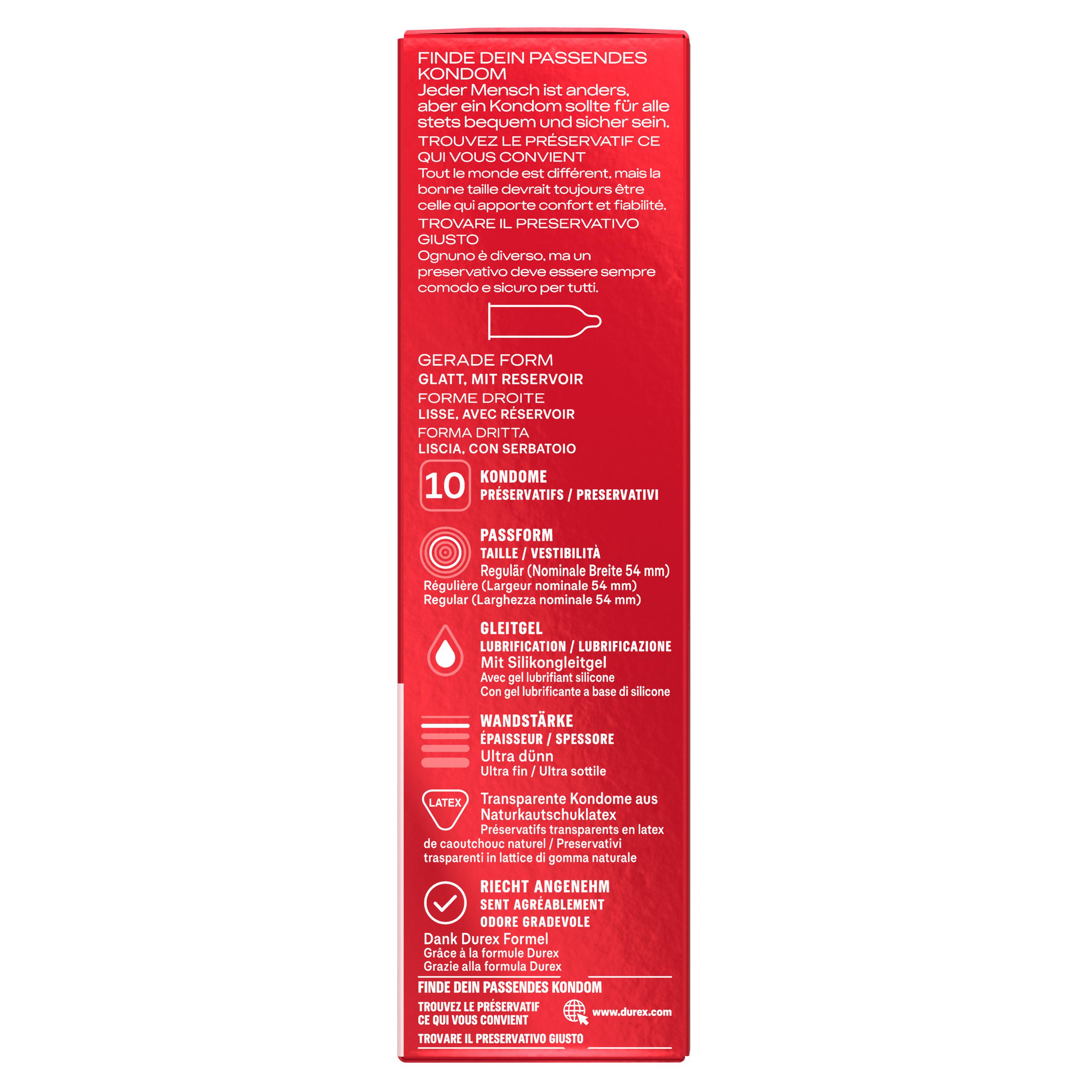 Produktbild Durex Gefühlsecht Ultra Kondome 10er Packung 16 von 20