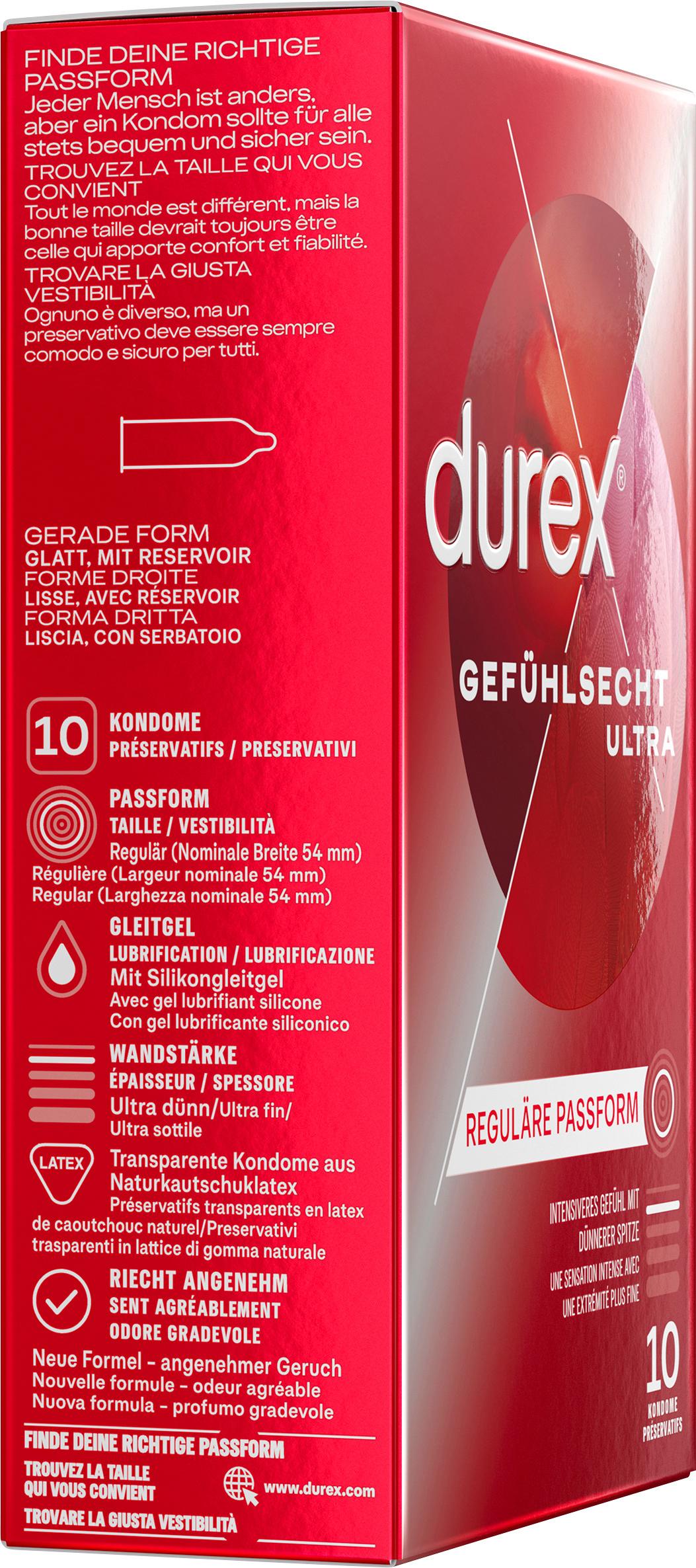 Produktbild Durex Gefühlsecht Ultra Kondome 10er Packung 17 von 20
