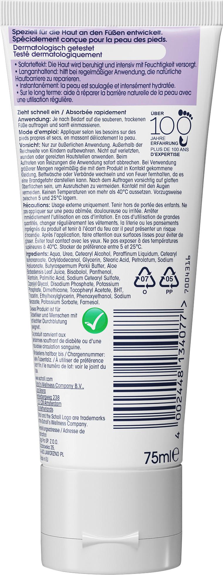 Produktbild Scholl Expertcare intensiv regenerierende Fußcreme 2 von 2