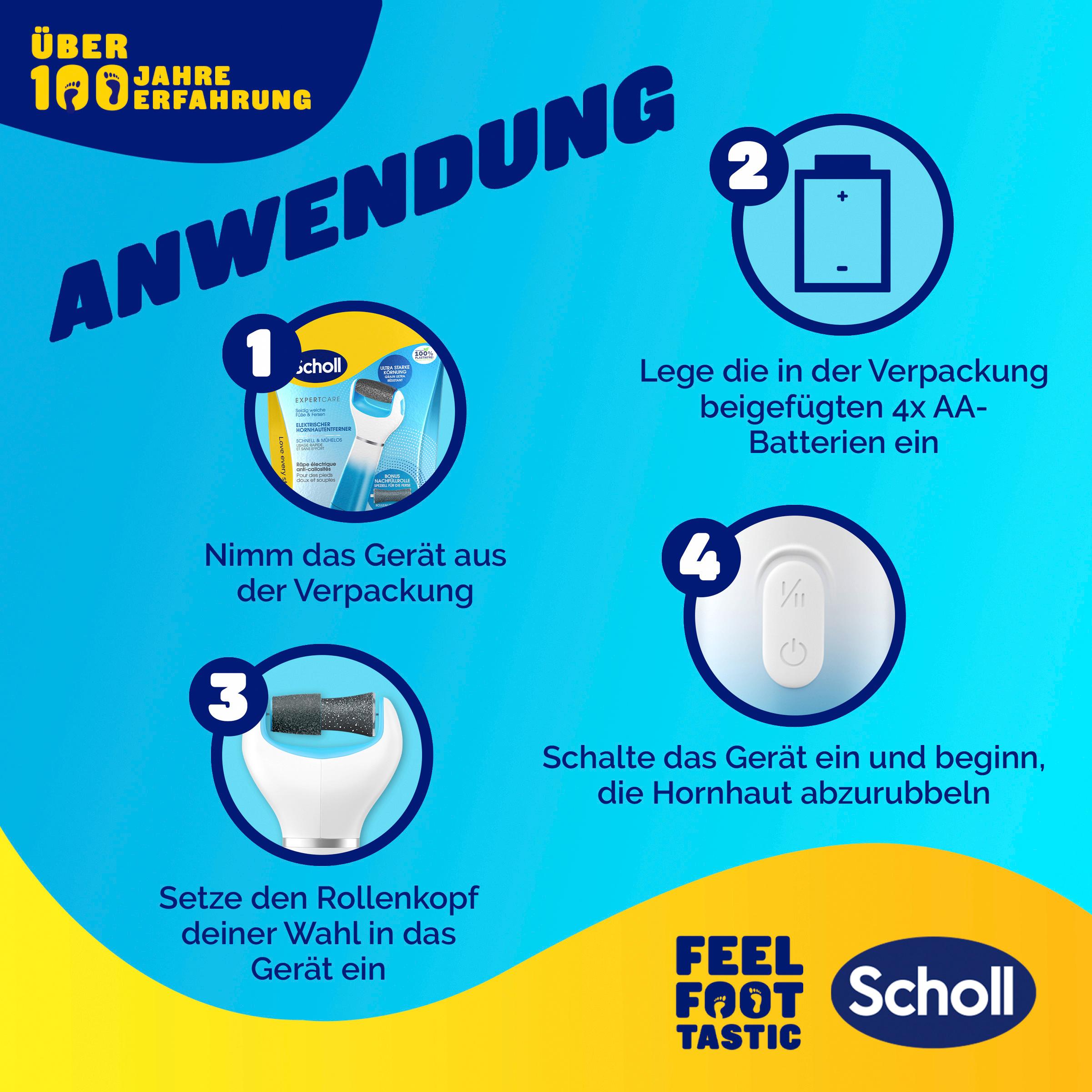 Produktbild Scholl Expert Care elektronischer Hornhautentferner 3 von 9