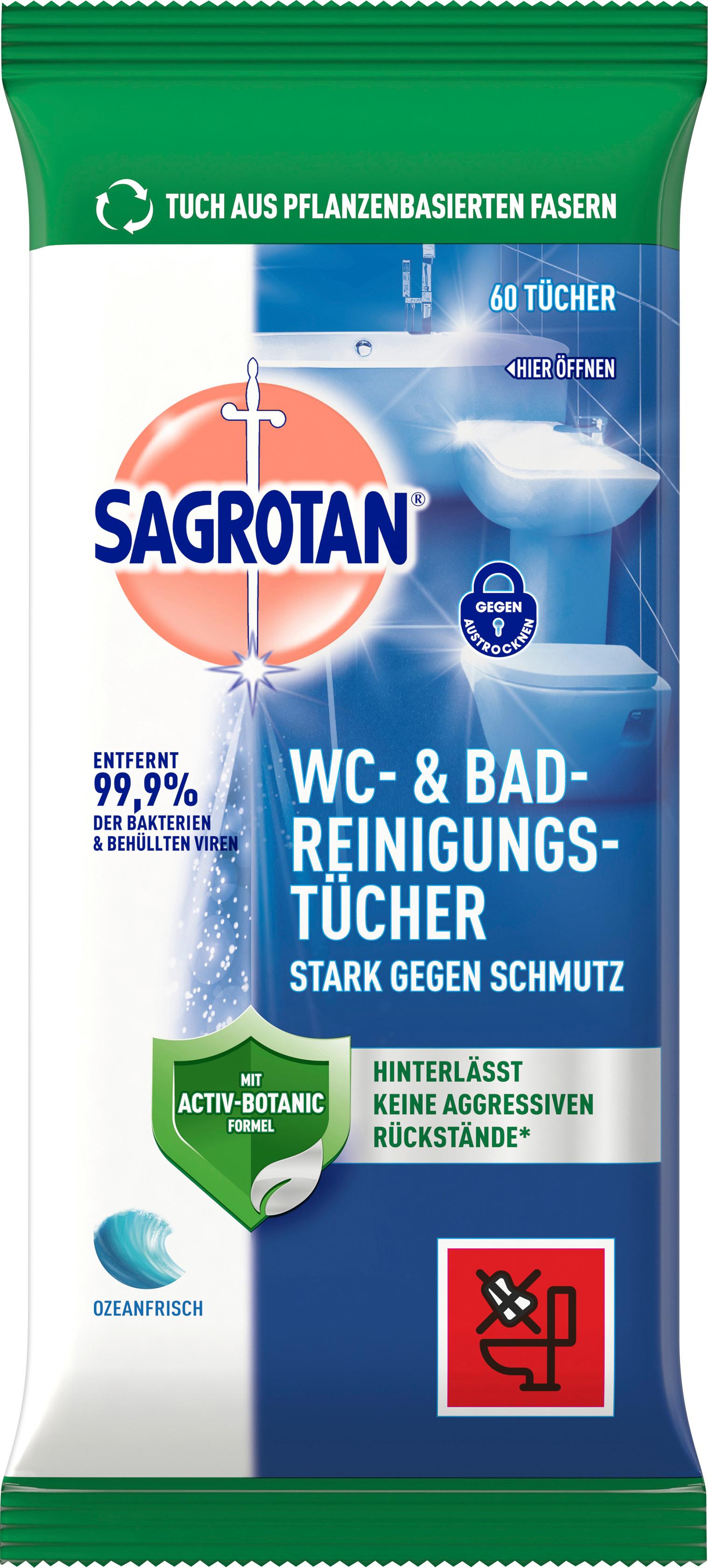 Sagrotan WC&Bad-Reinigungstücher