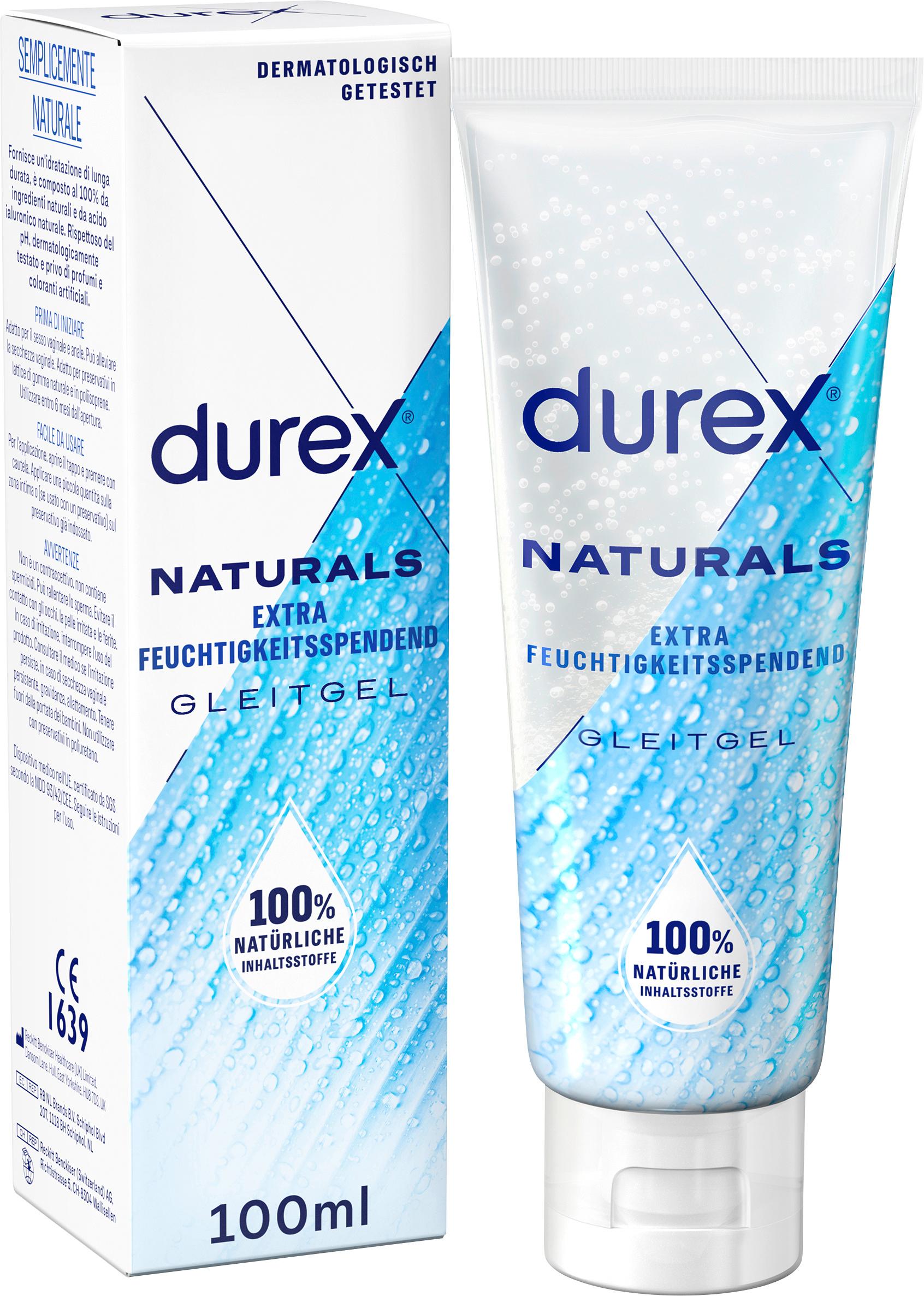 Durex Gleitgel Naturals Extra Feuchtigkeitsspendend
