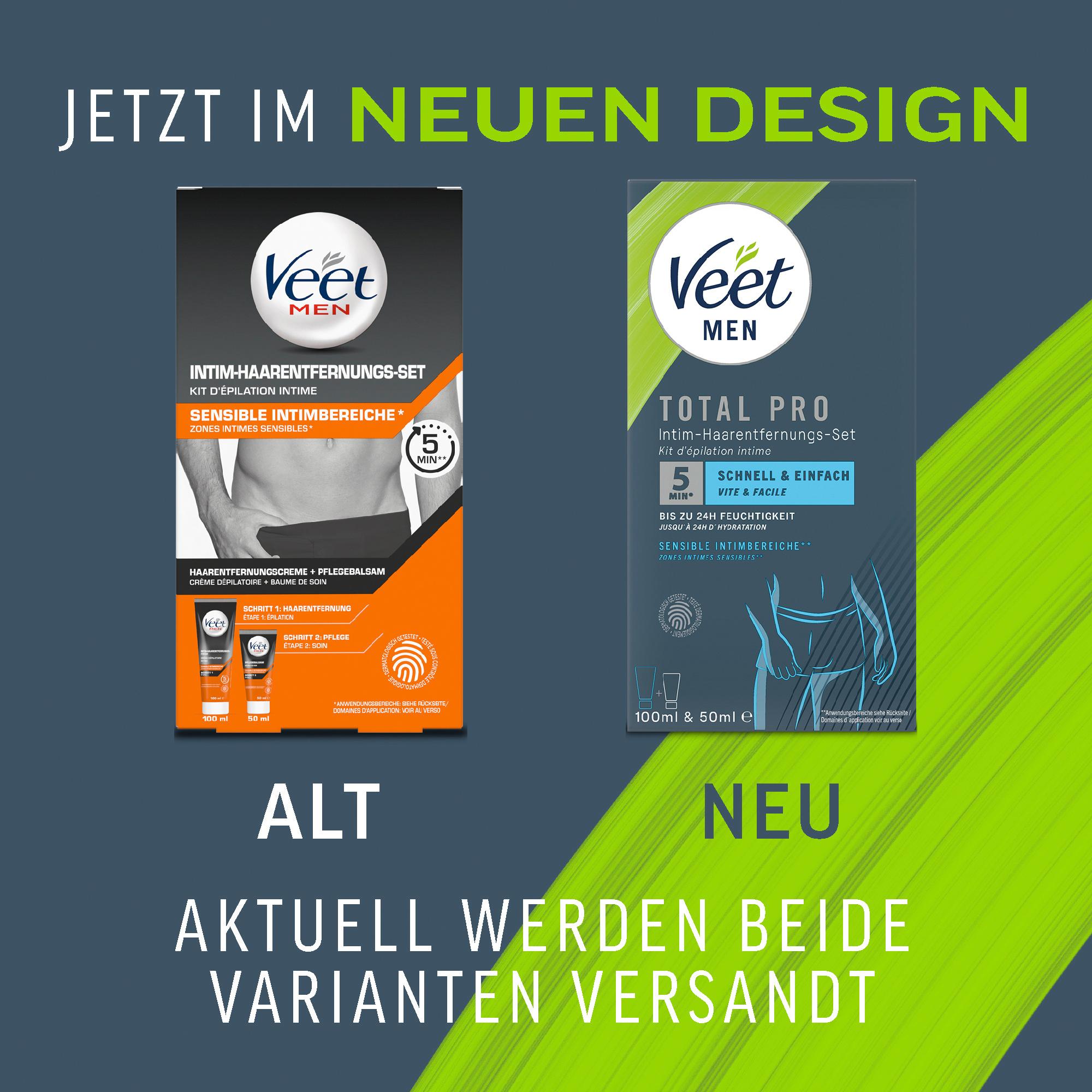 Produktbild Veet Men Total Pro Intim-Haarentfernungs-Set 5 von 7
