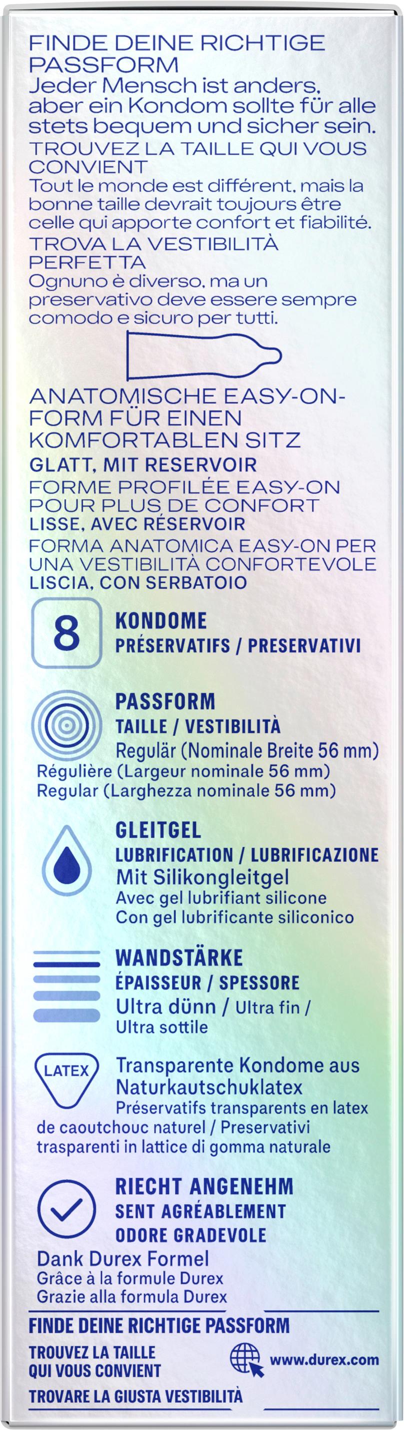 Produktbild Durex Kondome Hautnah Classic 5 von 13