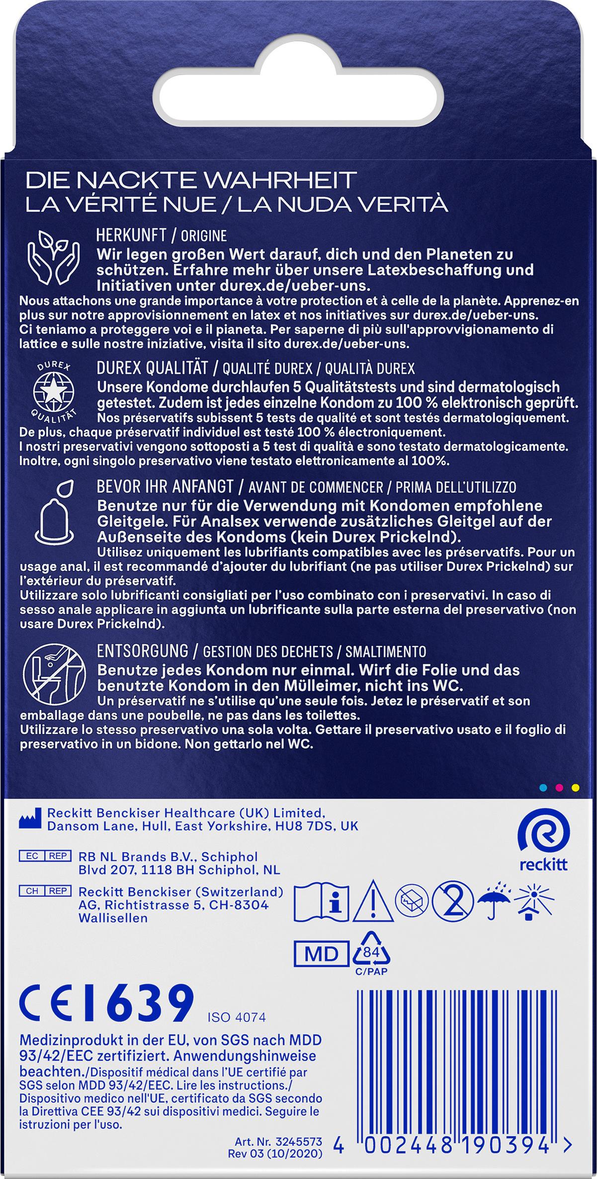 Produktbild Durex Kondome Intense 2 von 15