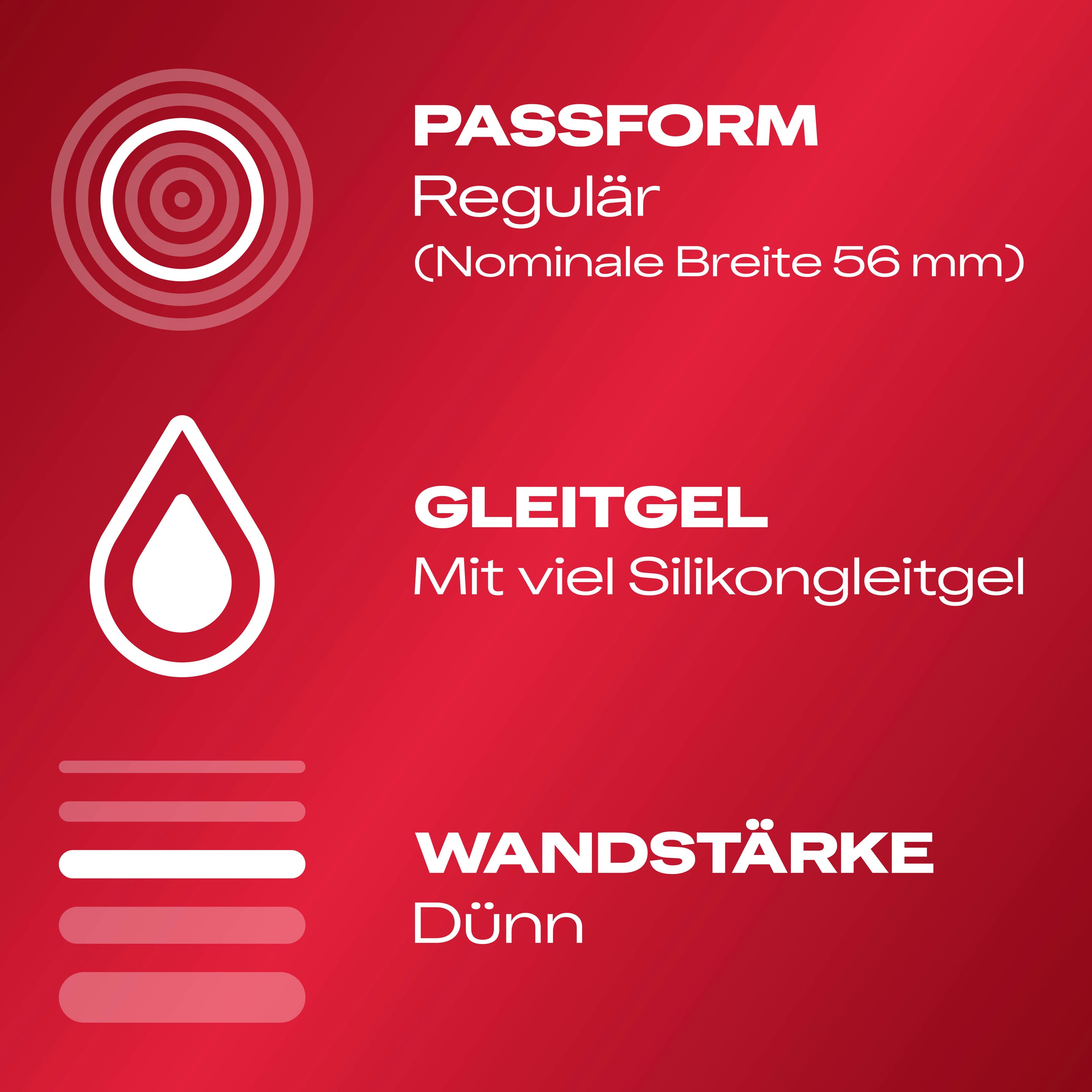Produktbild Durex Kondome Gefühlsecht Extra Feucht 3 von 12