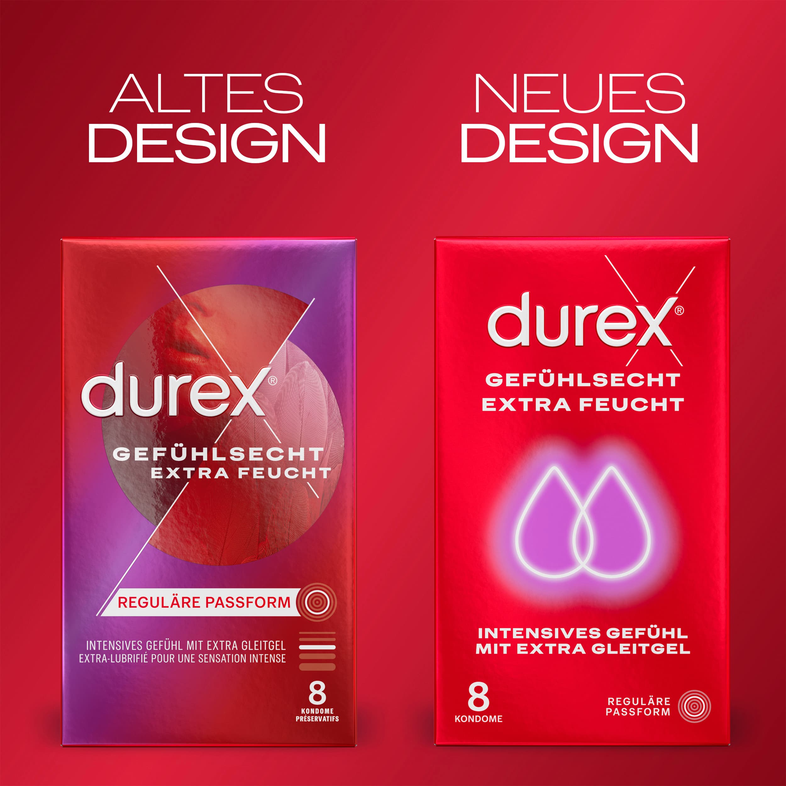 Produktbild Durex Kondome Gefühlsecht Extra Feucht 10 von 12