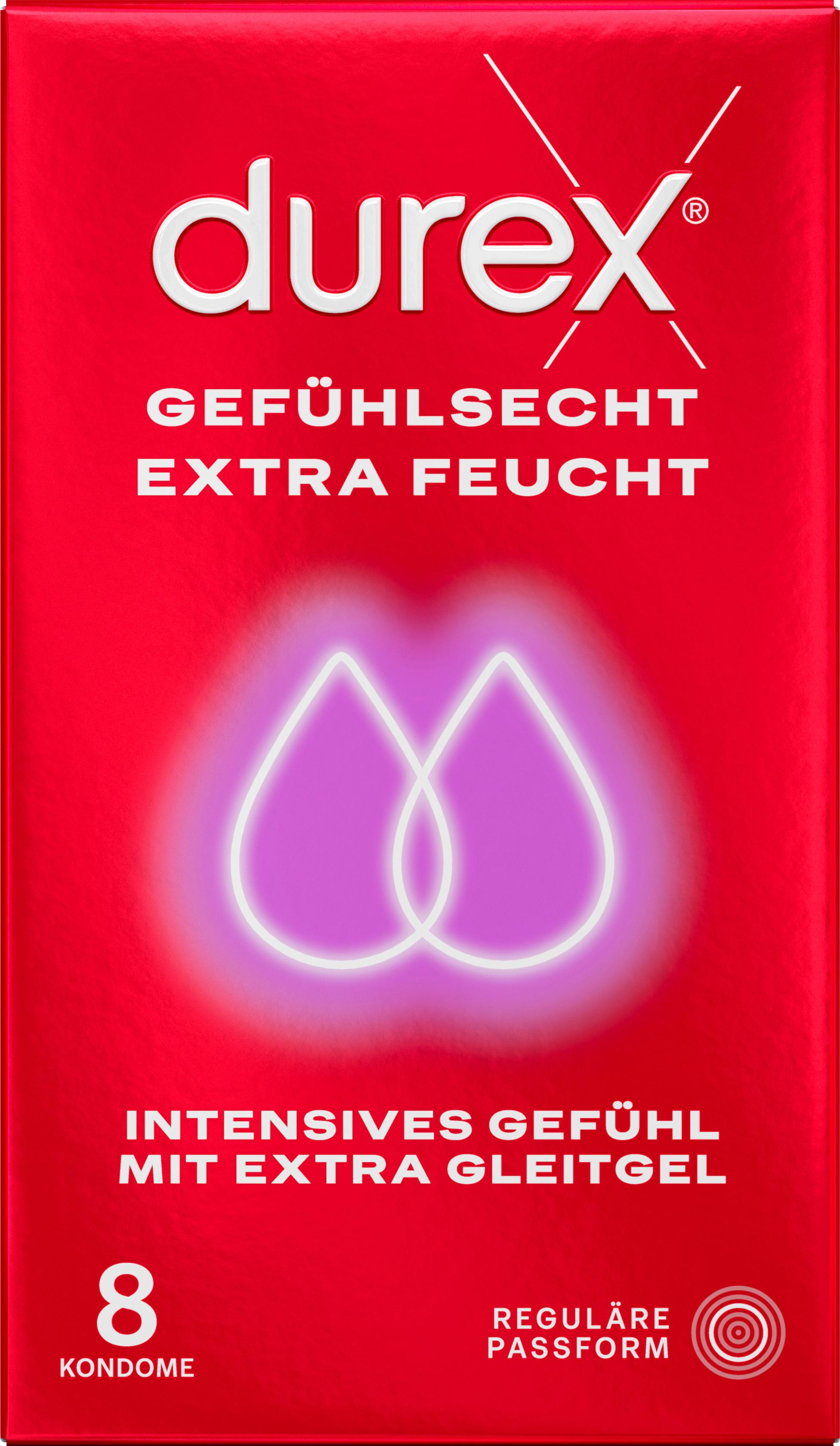 Durex Kondome Gefühlsecht Extra Feucht