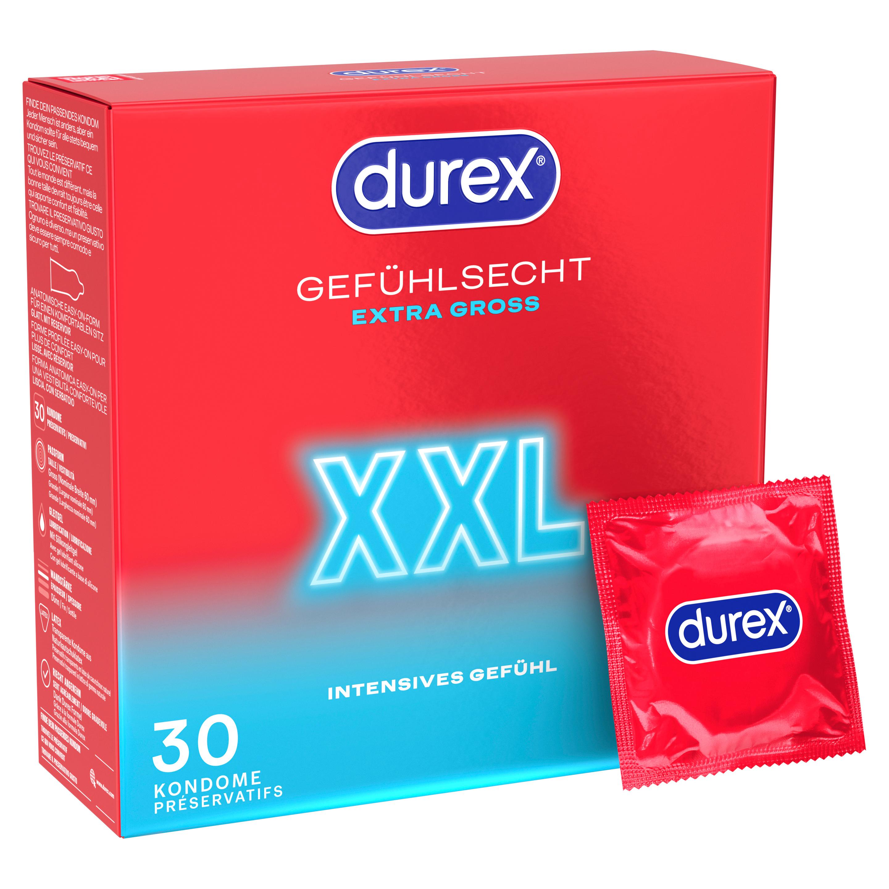 Produktbild Durex Kondome Gefühlsecht XXL 14 von 18
