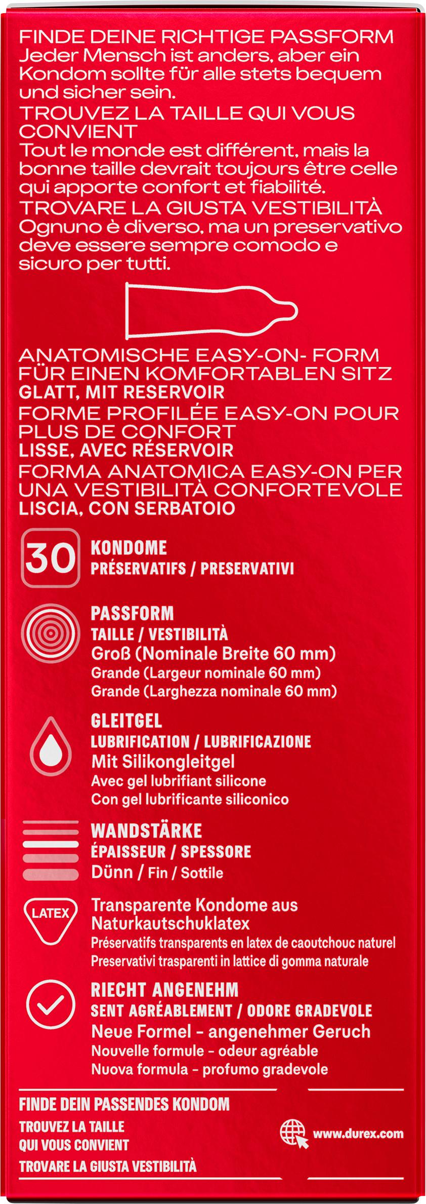 Produktbild Durex Kondome Gefühlsecht XXL 8 von 18
