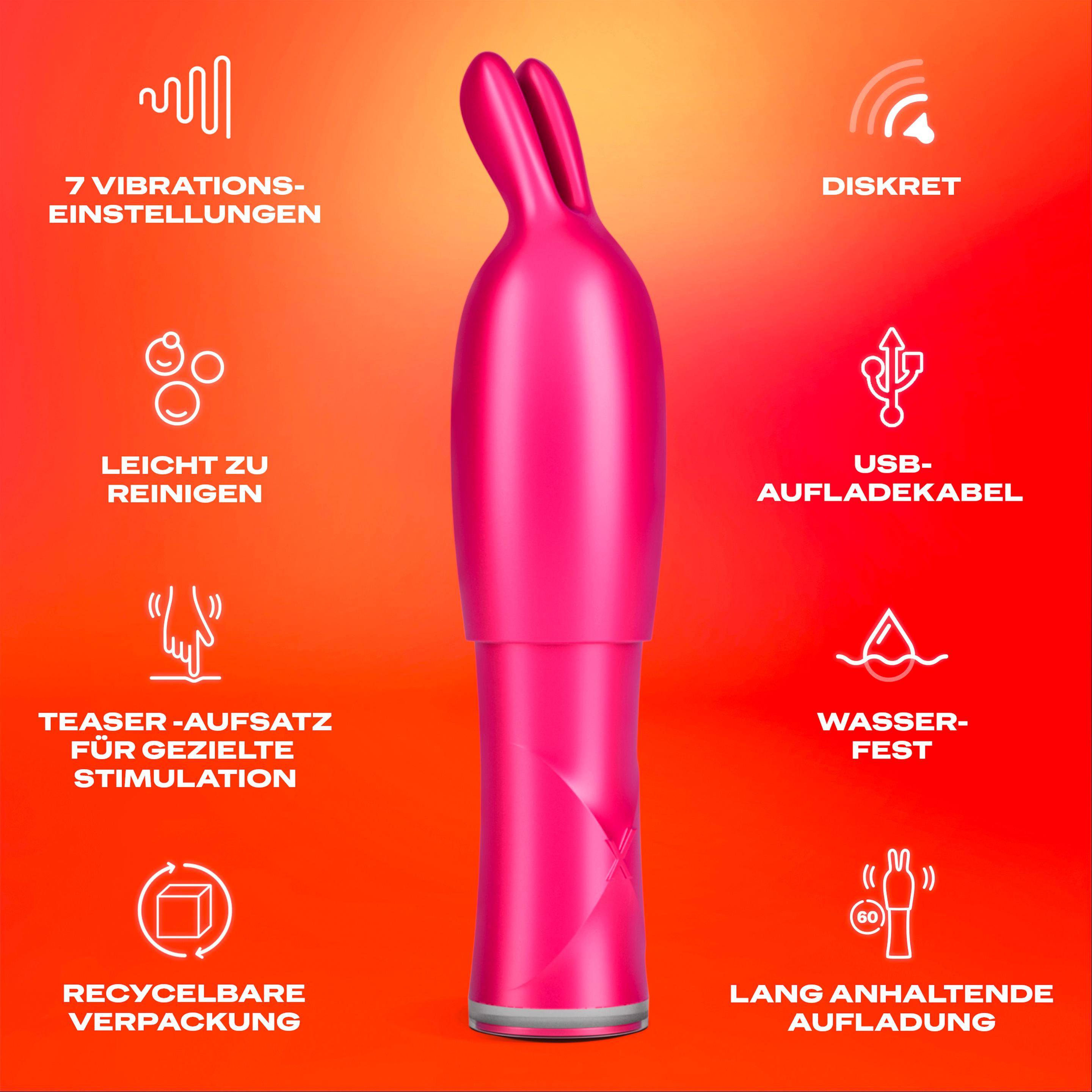 Produktbild Durex Play Tease&Vibrate 2 in 1 Vibrator 8 von 13
